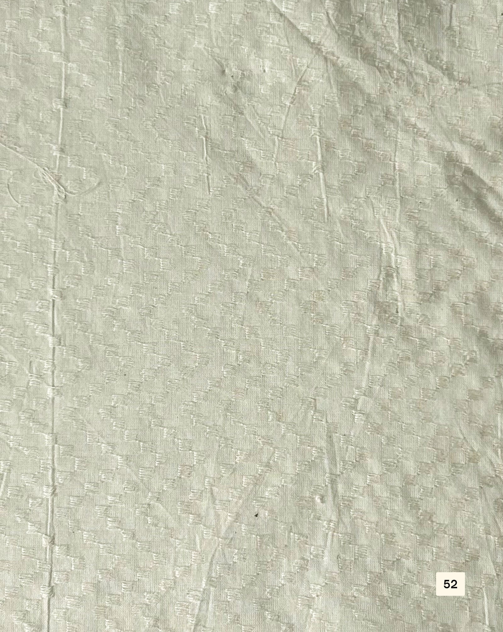 Greige Cotton Dobby fabric 48"