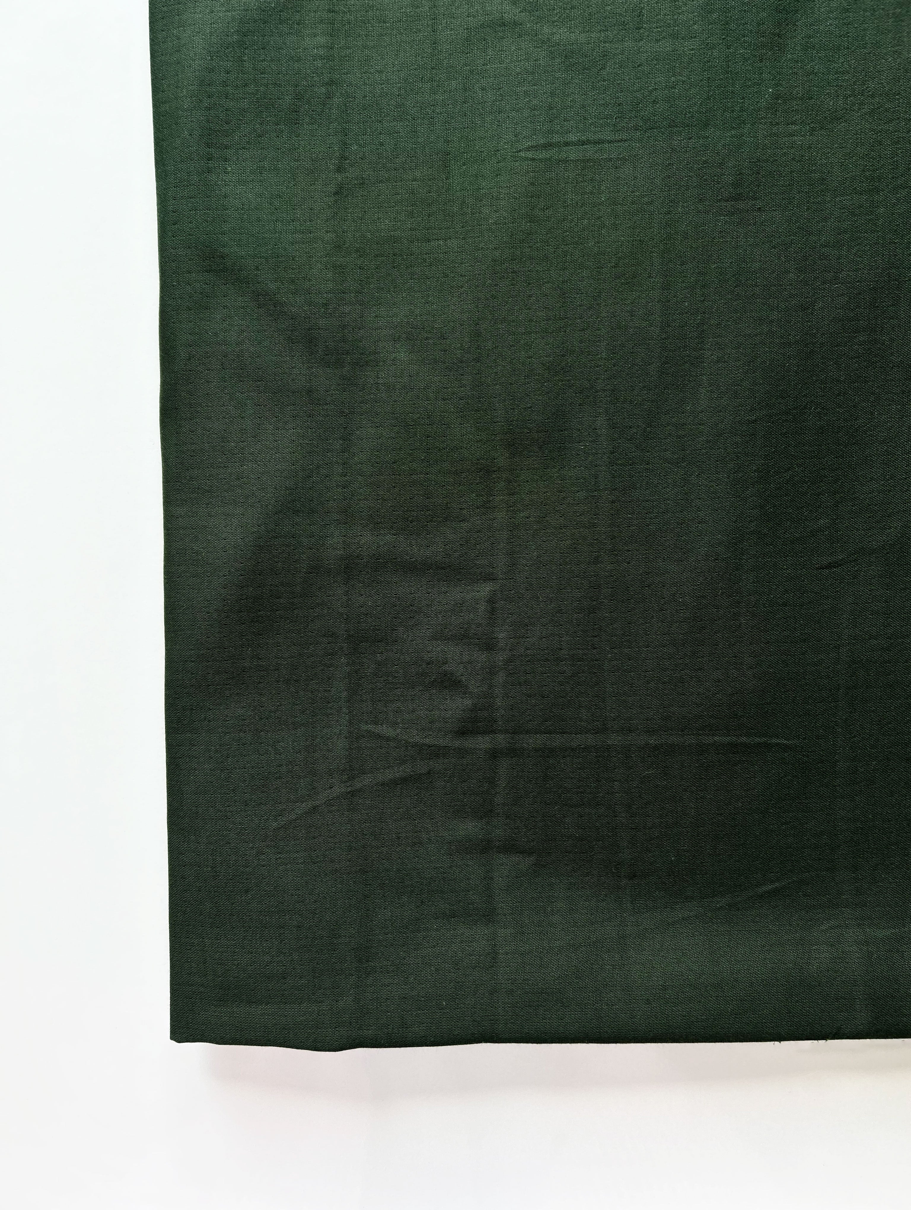 Green Heavy Cotton Gauze Mill Dyed Fabric 56"