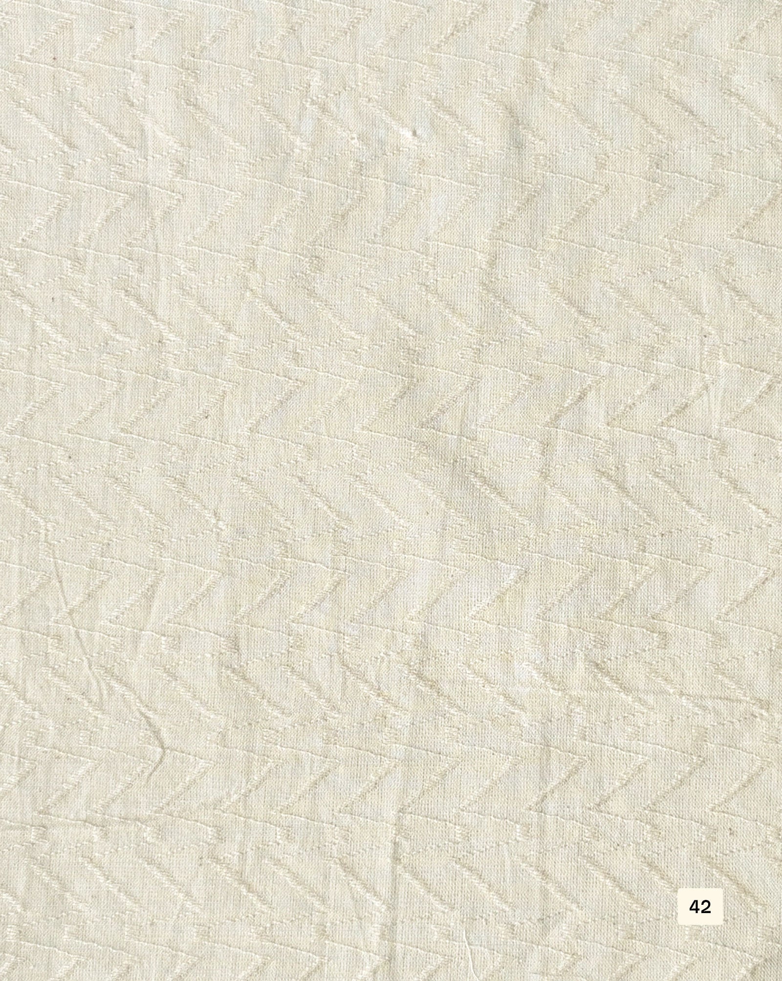 Greige Cotton Dobby fabric 48"