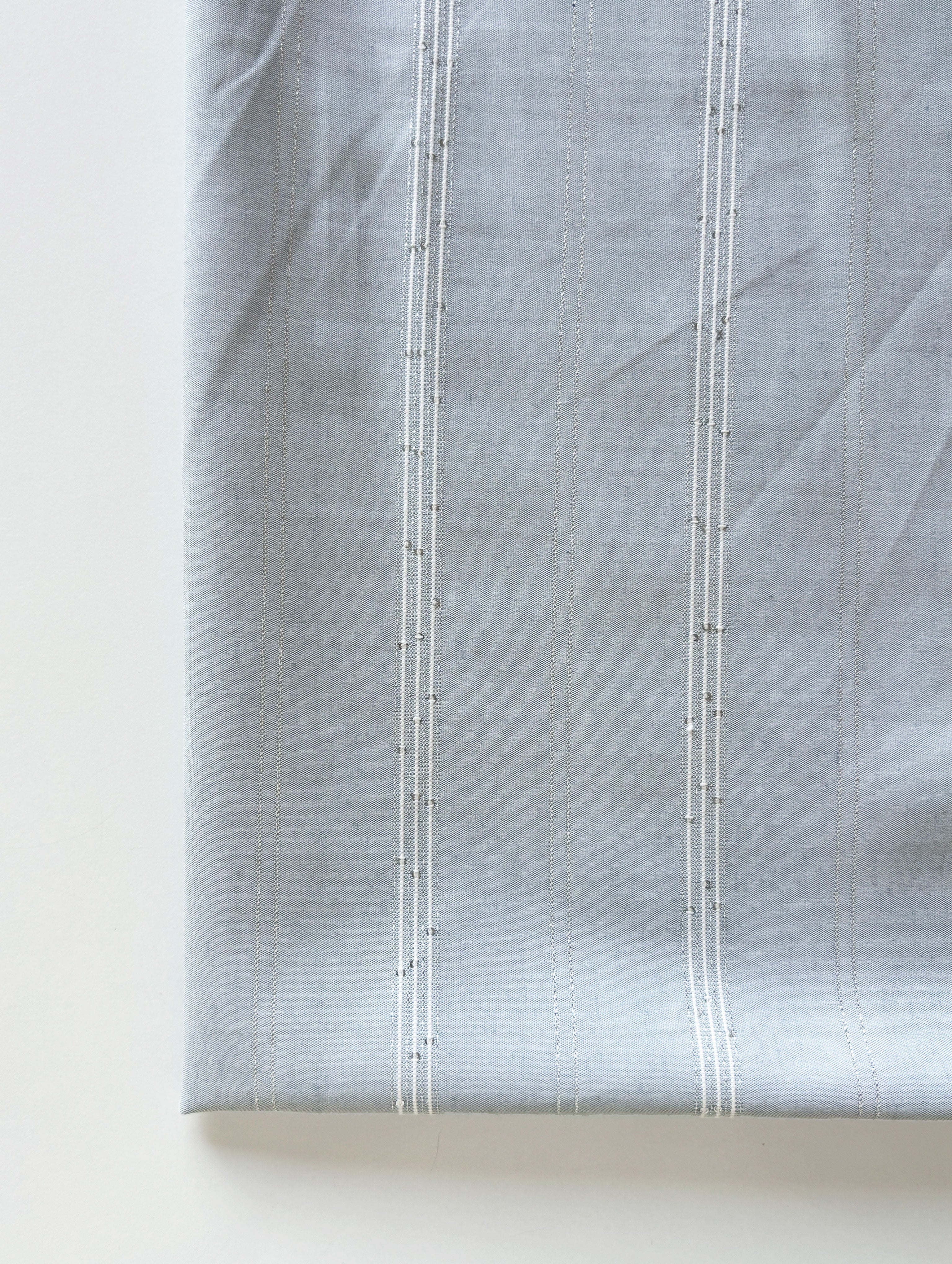 Grey Loom Textured Blended Viscose Sequins Lurex Yarn Dyed Fabric 60"