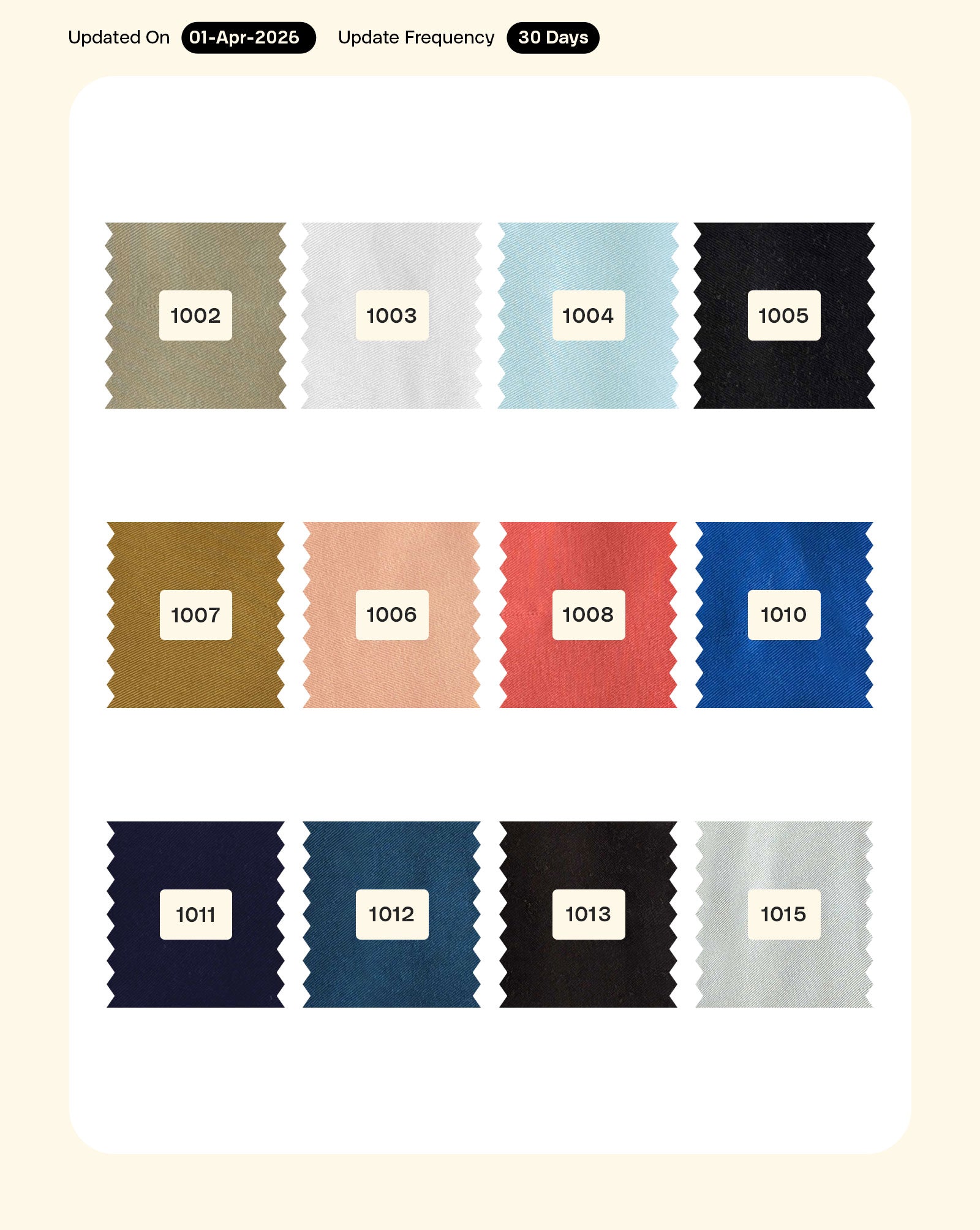 LENZING鈩?Modal Twill Mill Dyed Fabric 58"