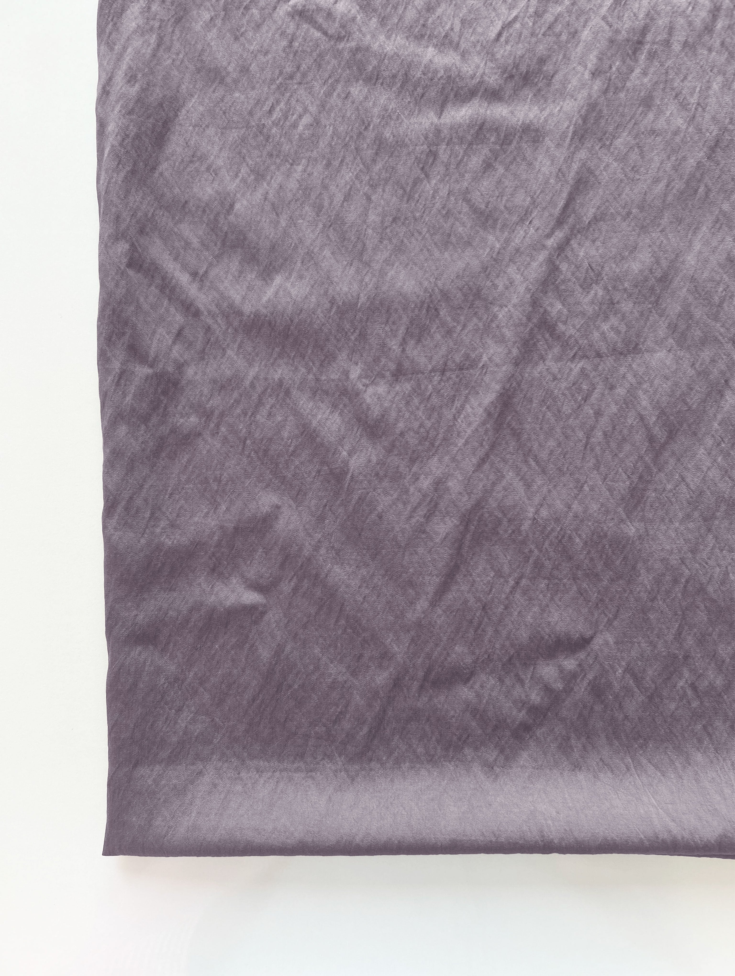 Grey 80% Viscose 20% Nylon Crushed Mill Dyed Fabric 56"