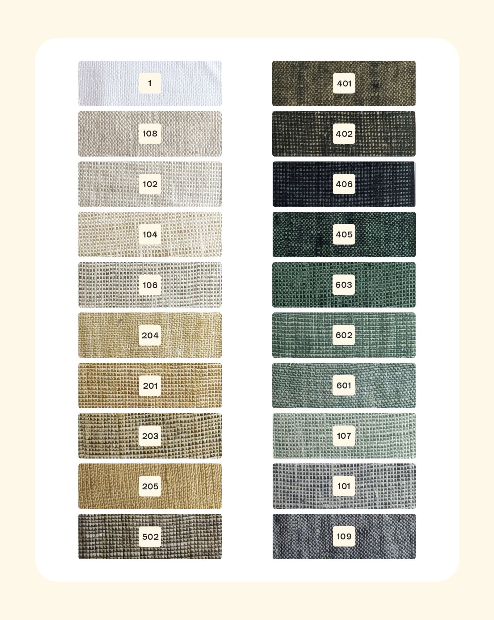 40 Lea Linen Yarn Dyed Fabric 58"