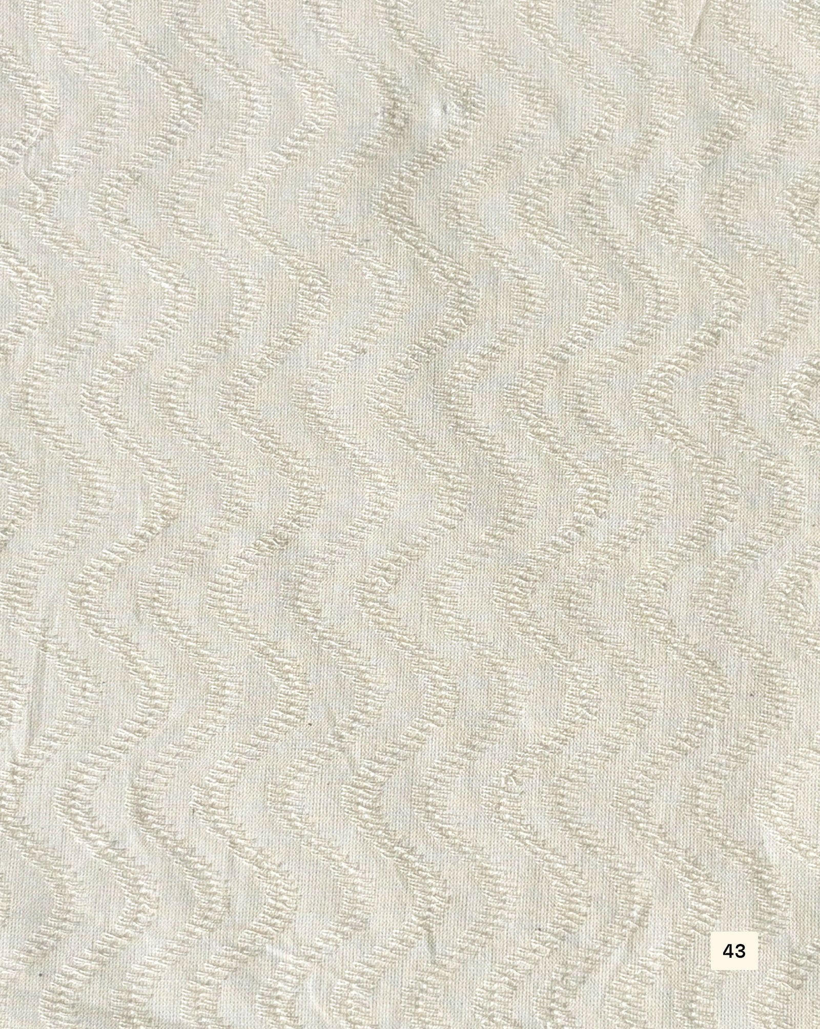 Greige Cotton Dobby fabric 48"