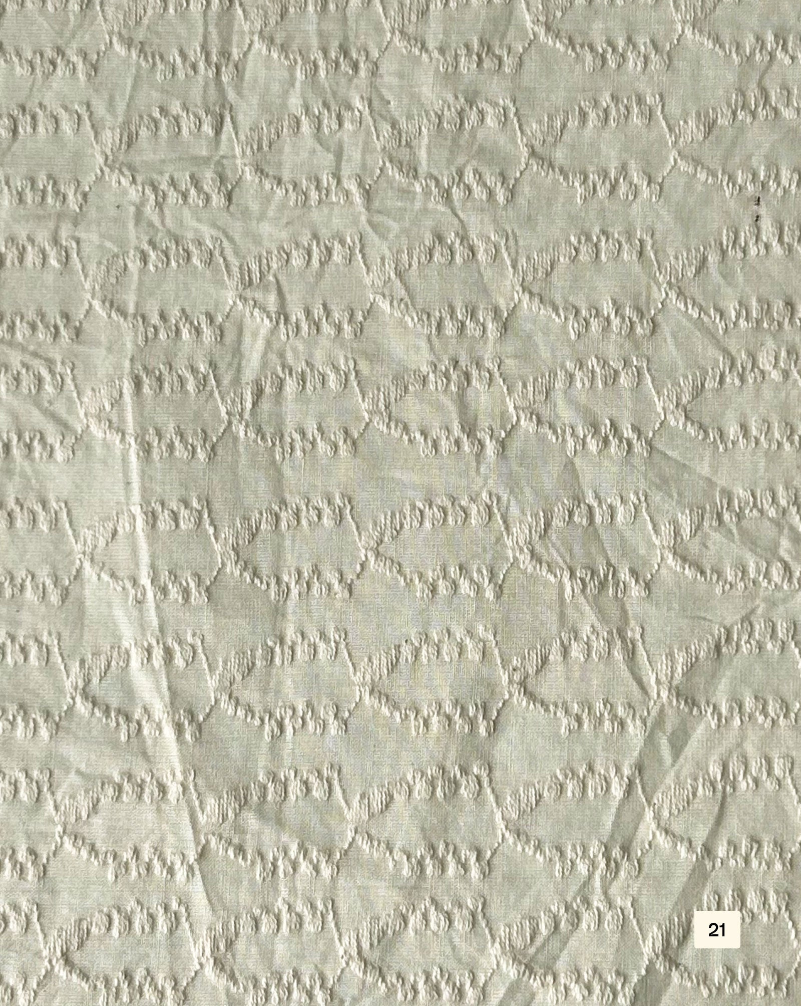 Greige Cotton Dobby fabric 48"