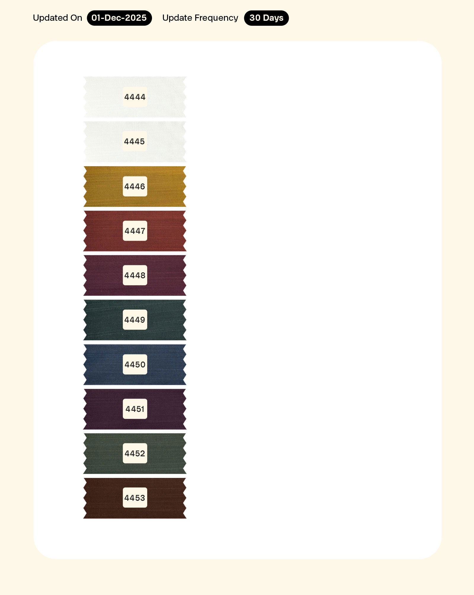 Poly Slub Satin Mill Dyed Fabric 58"