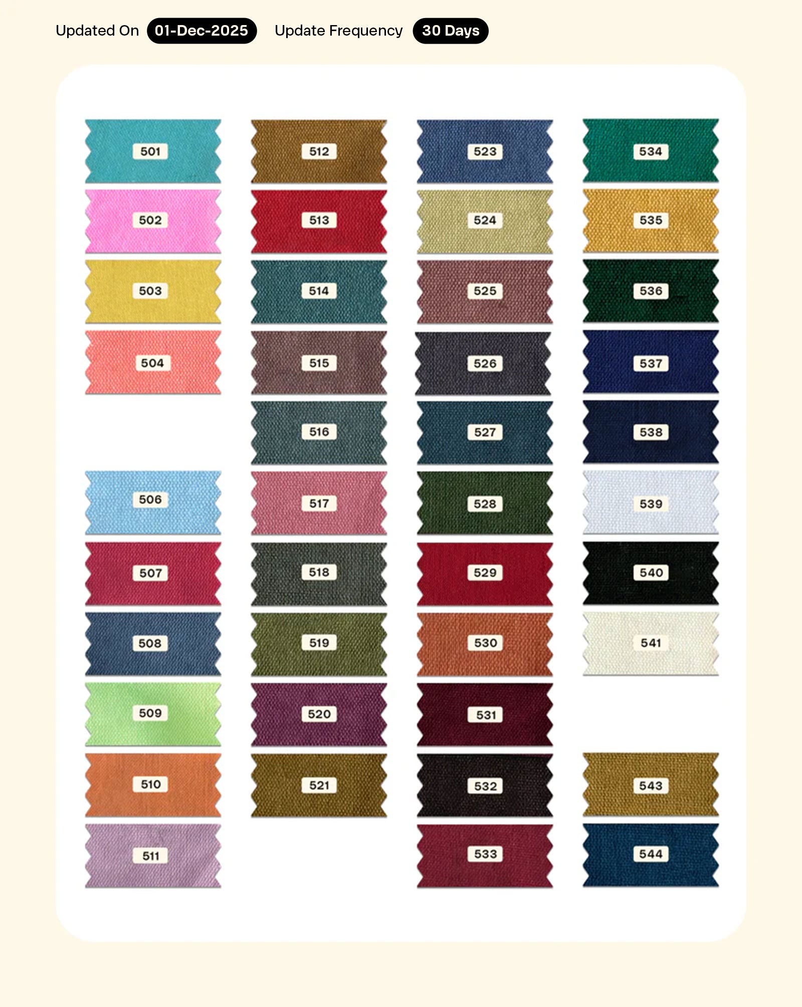 Cotton Flex Mill Dyed Fabric