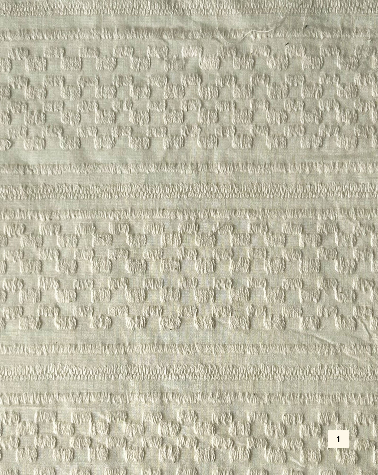 Greige Cotton Dobby fabric 48"
