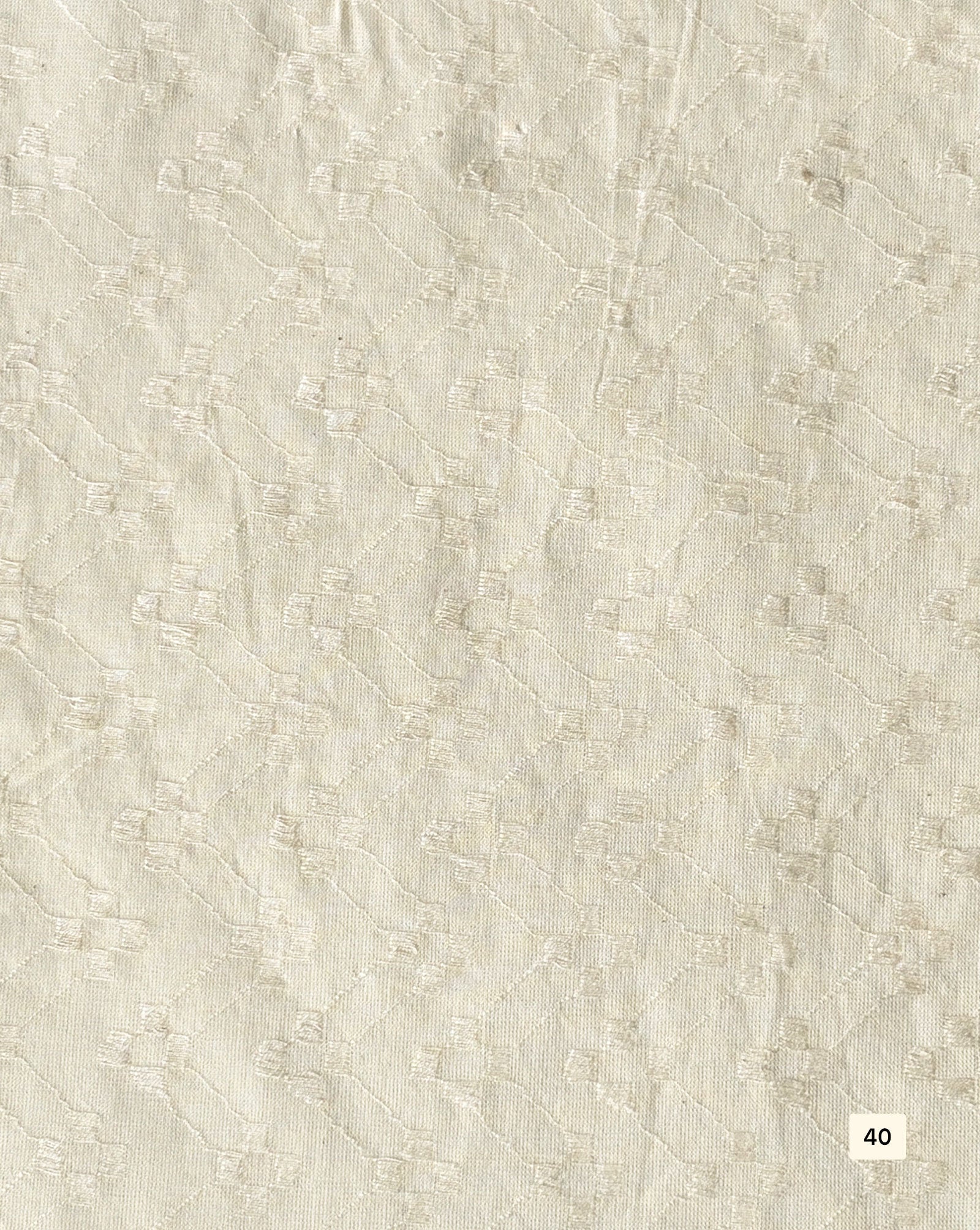 Greige Cotton Dobby fabric 48"