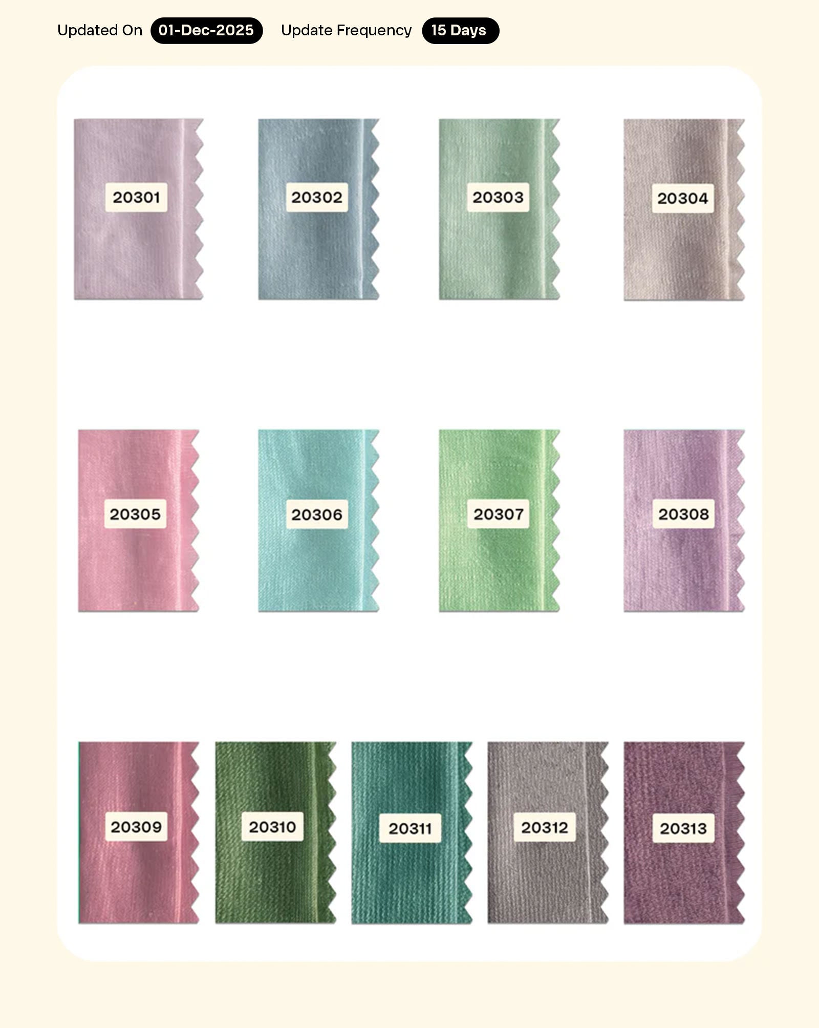 Poly Plain Slub Fabric - 9 kg