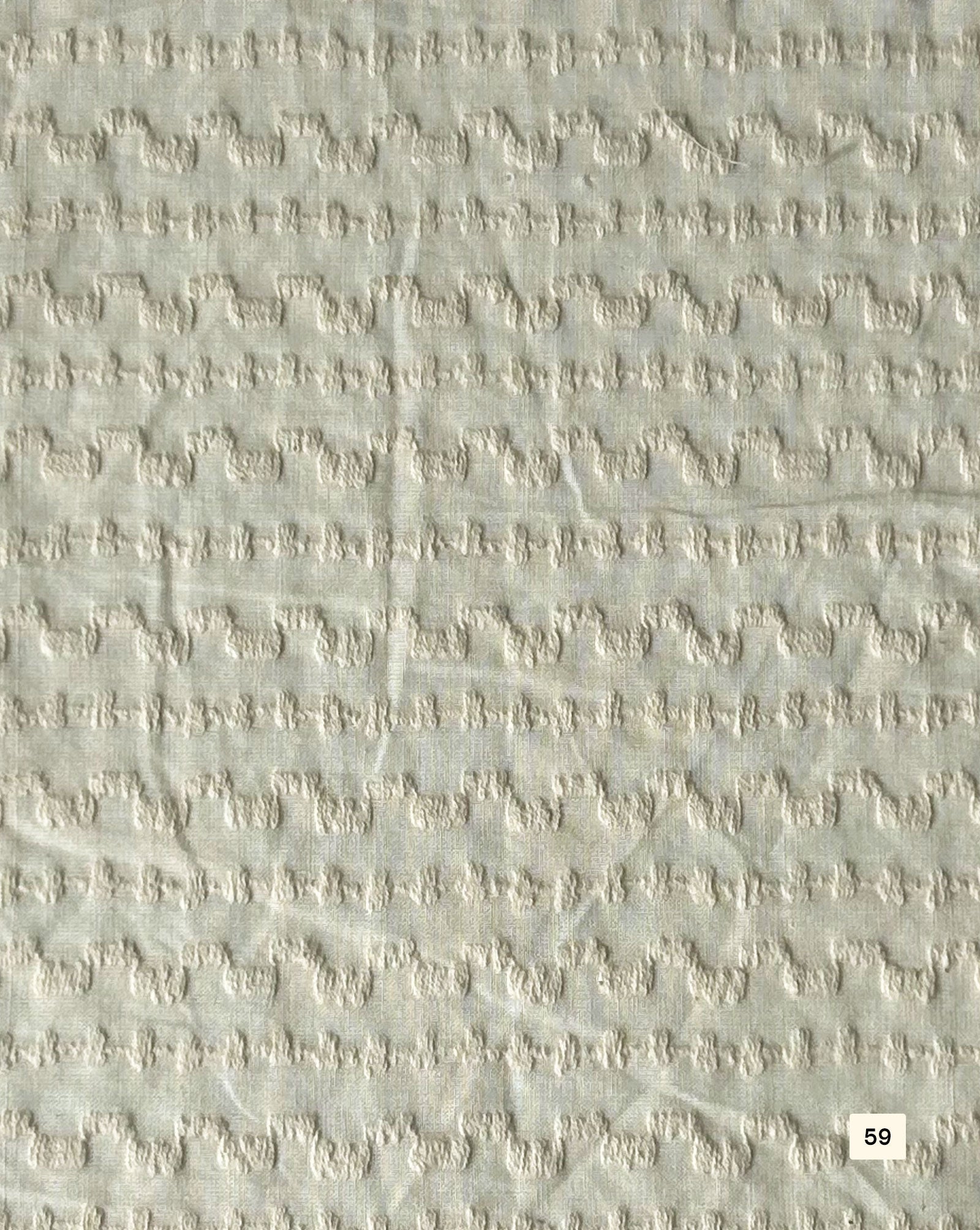 Greige Cotton Dobby fabric 48"