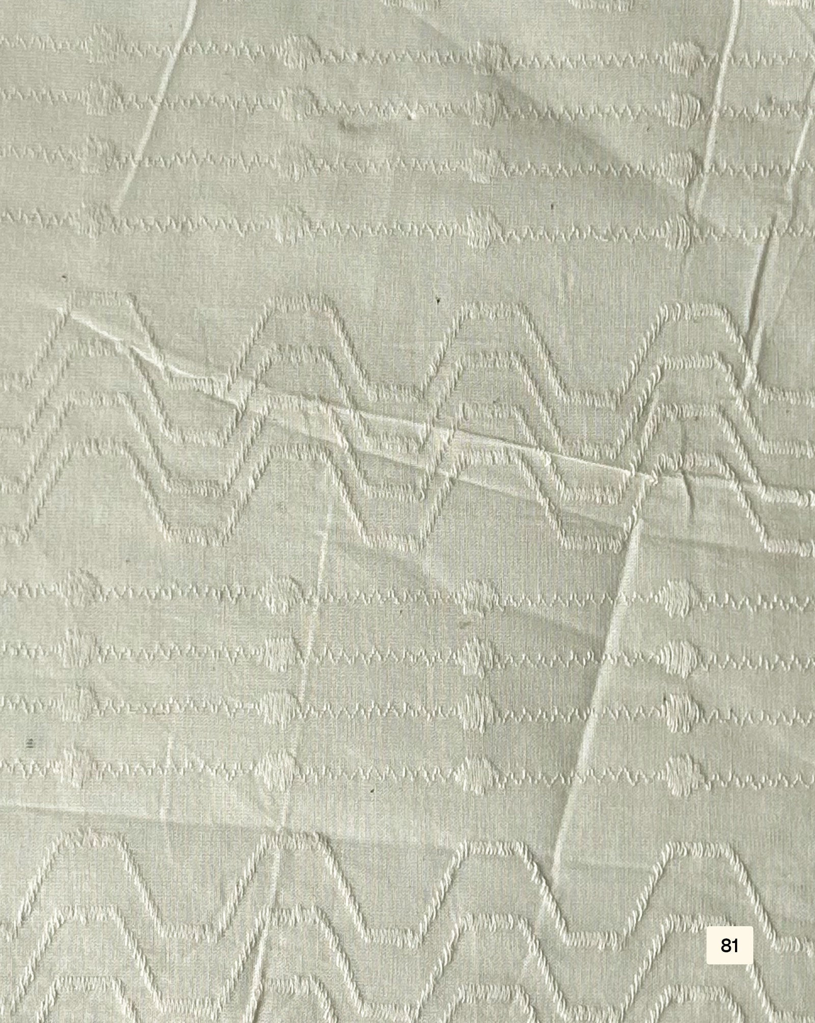 Greige Cotton Dobby fabric 48"