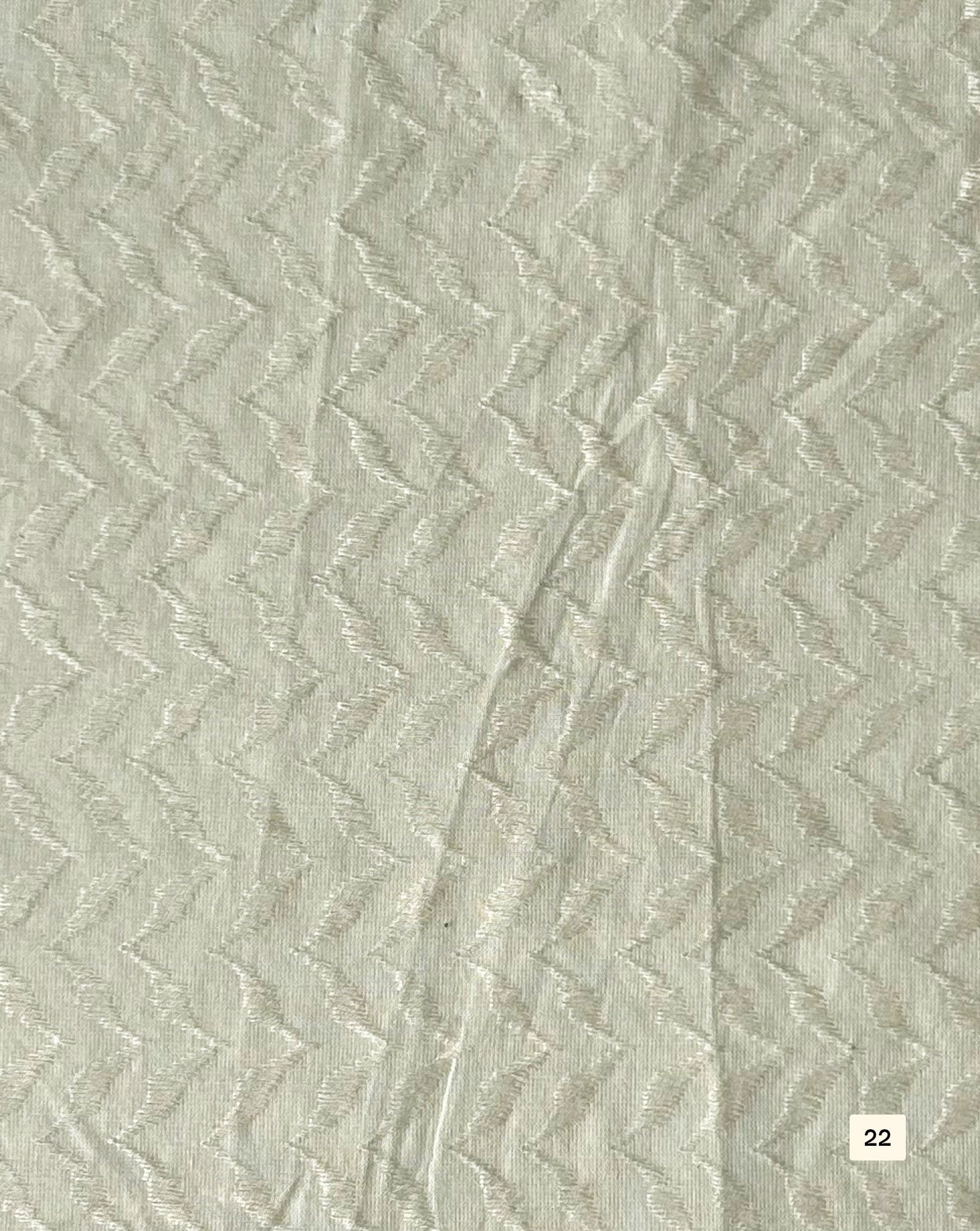 Greige Cotton Dobby fabric 48"