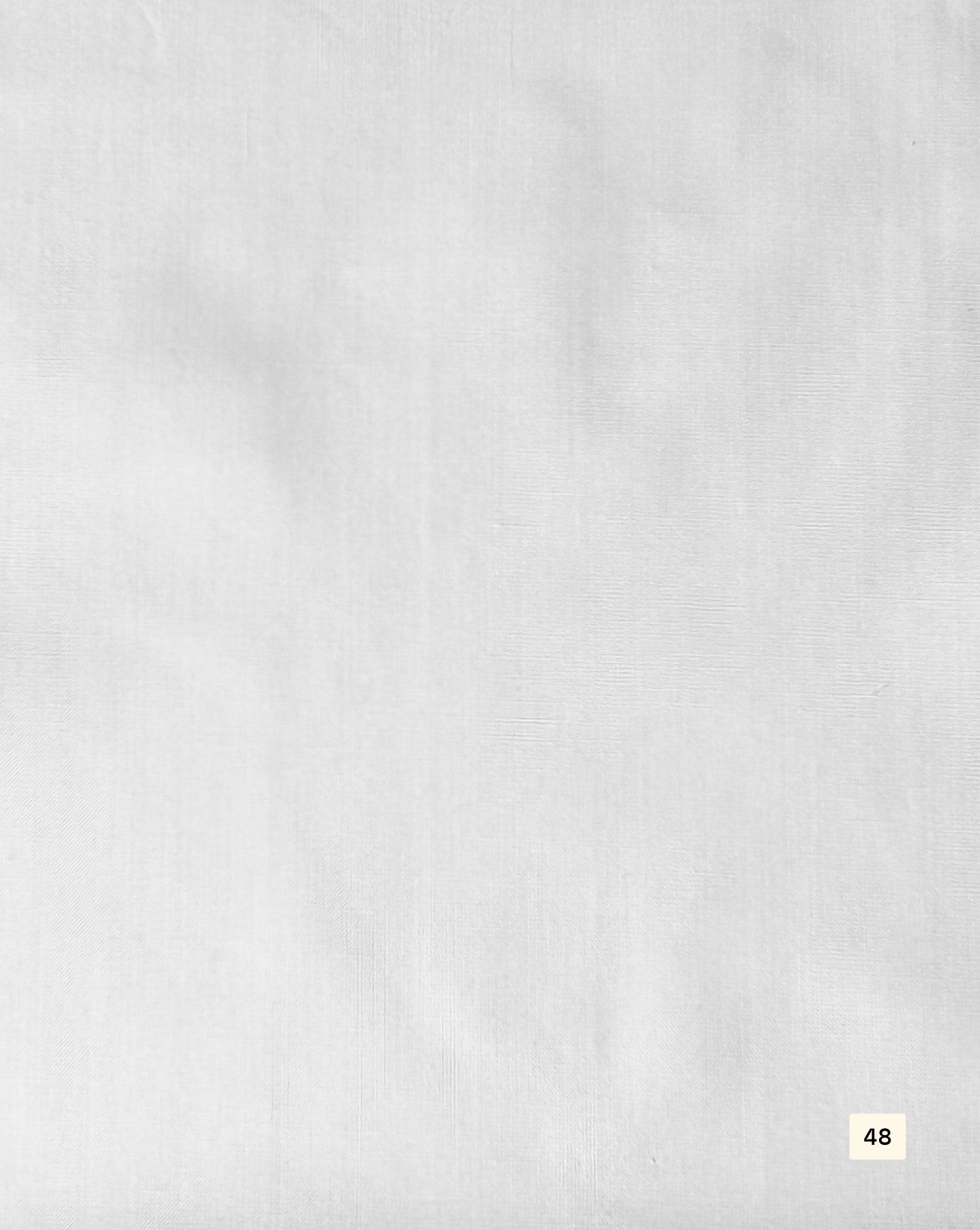 Poly Viscose White Filafil Fabric 58"