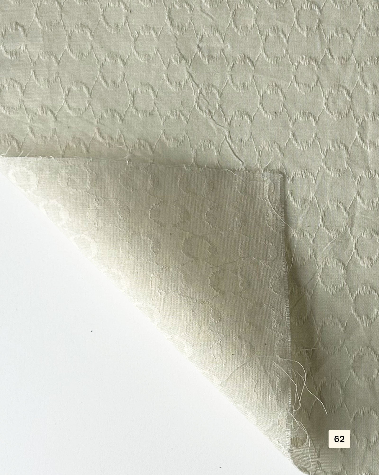 Greige Cotton Dobby fabric 48"