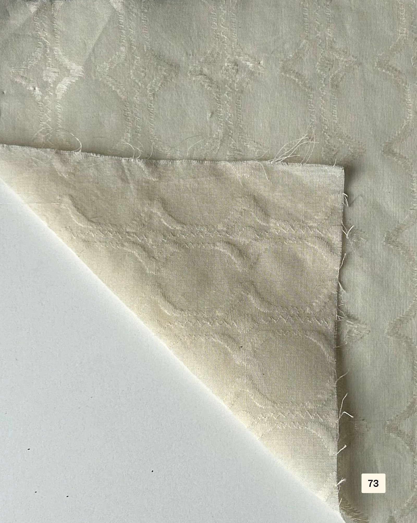Greige Cotton Dobby fabric 48"