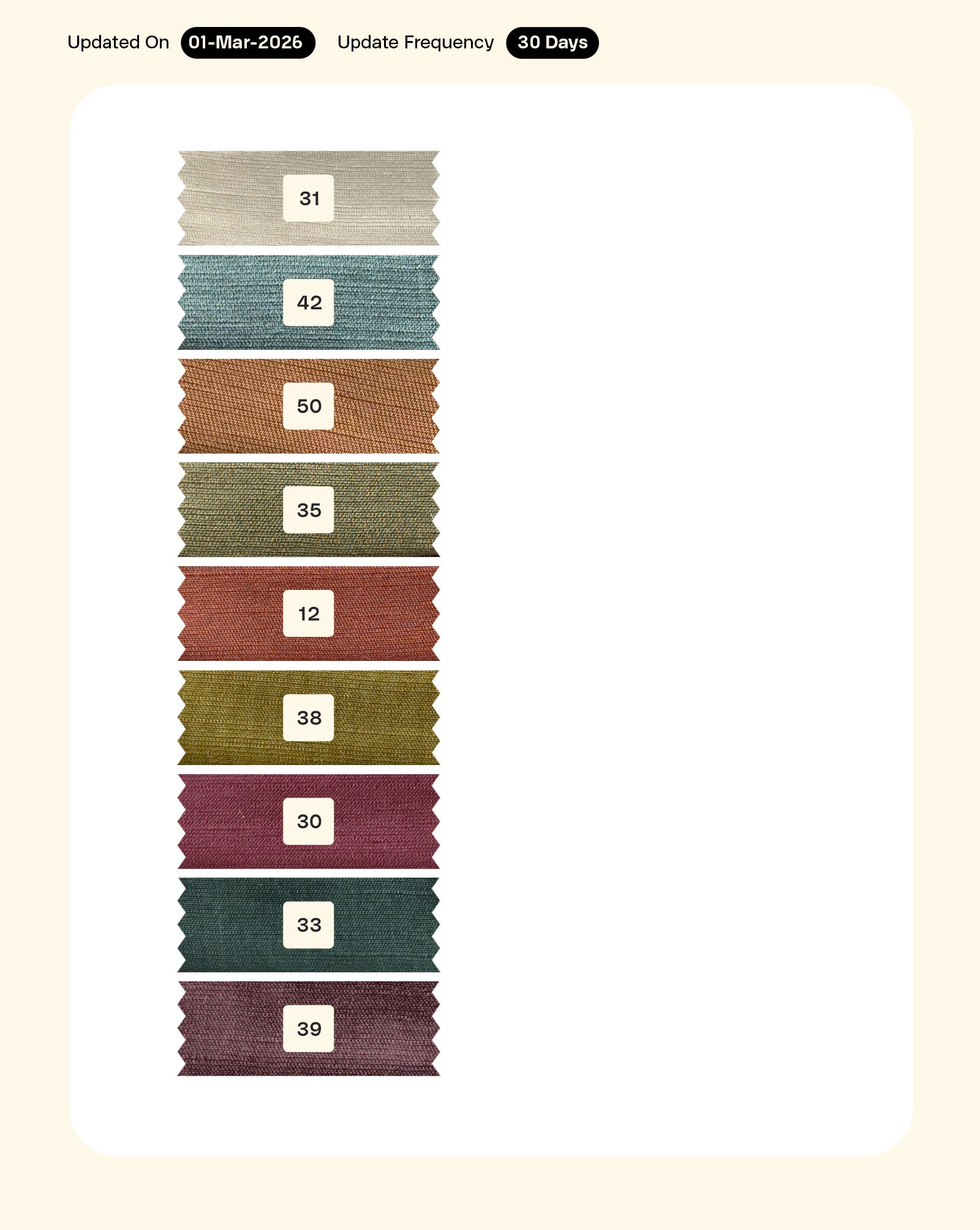 Viscose Linen Satin Mill Dyed Fabric 58" - 18.5 kg