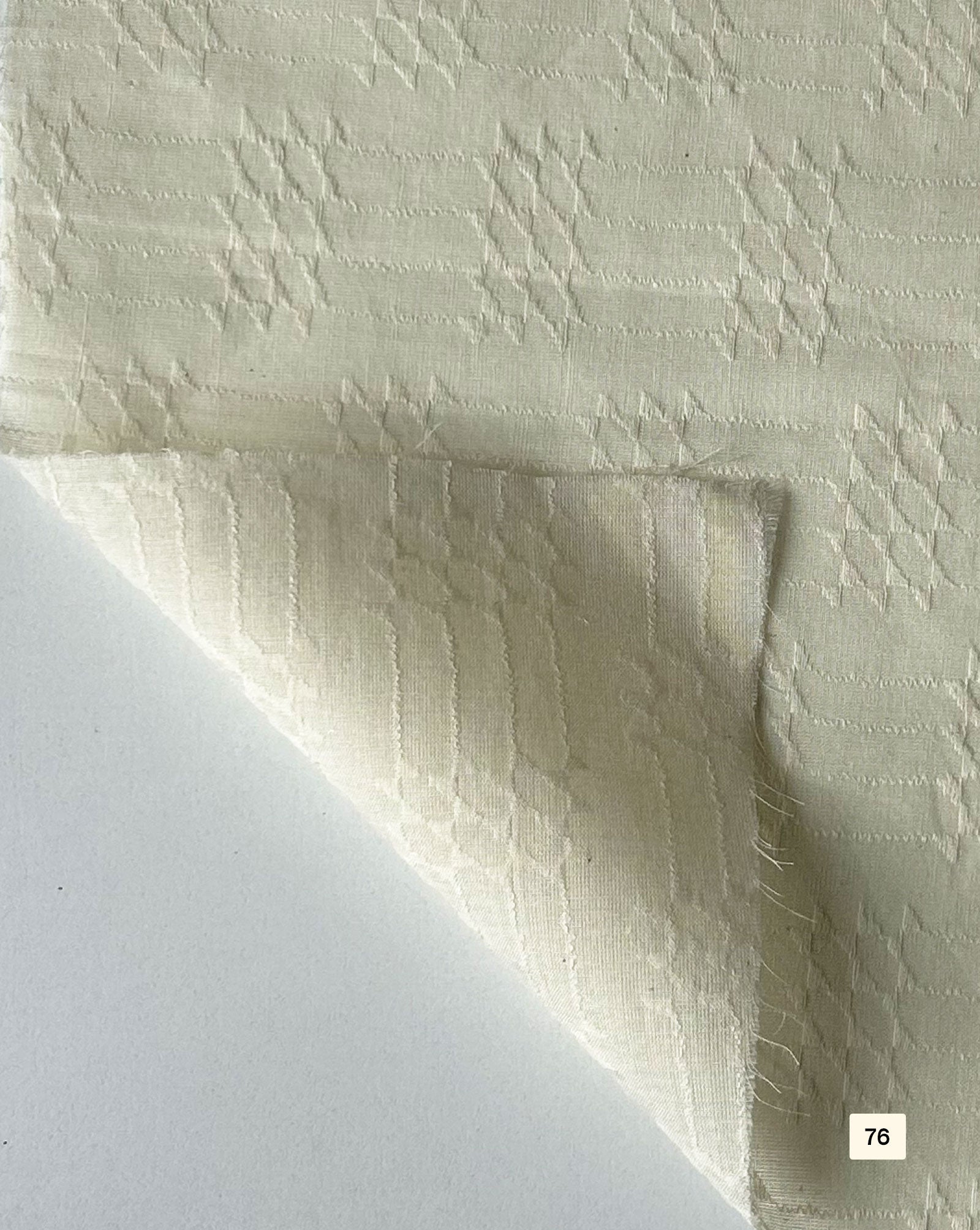 Greige Cotton Dobby fabric 48"