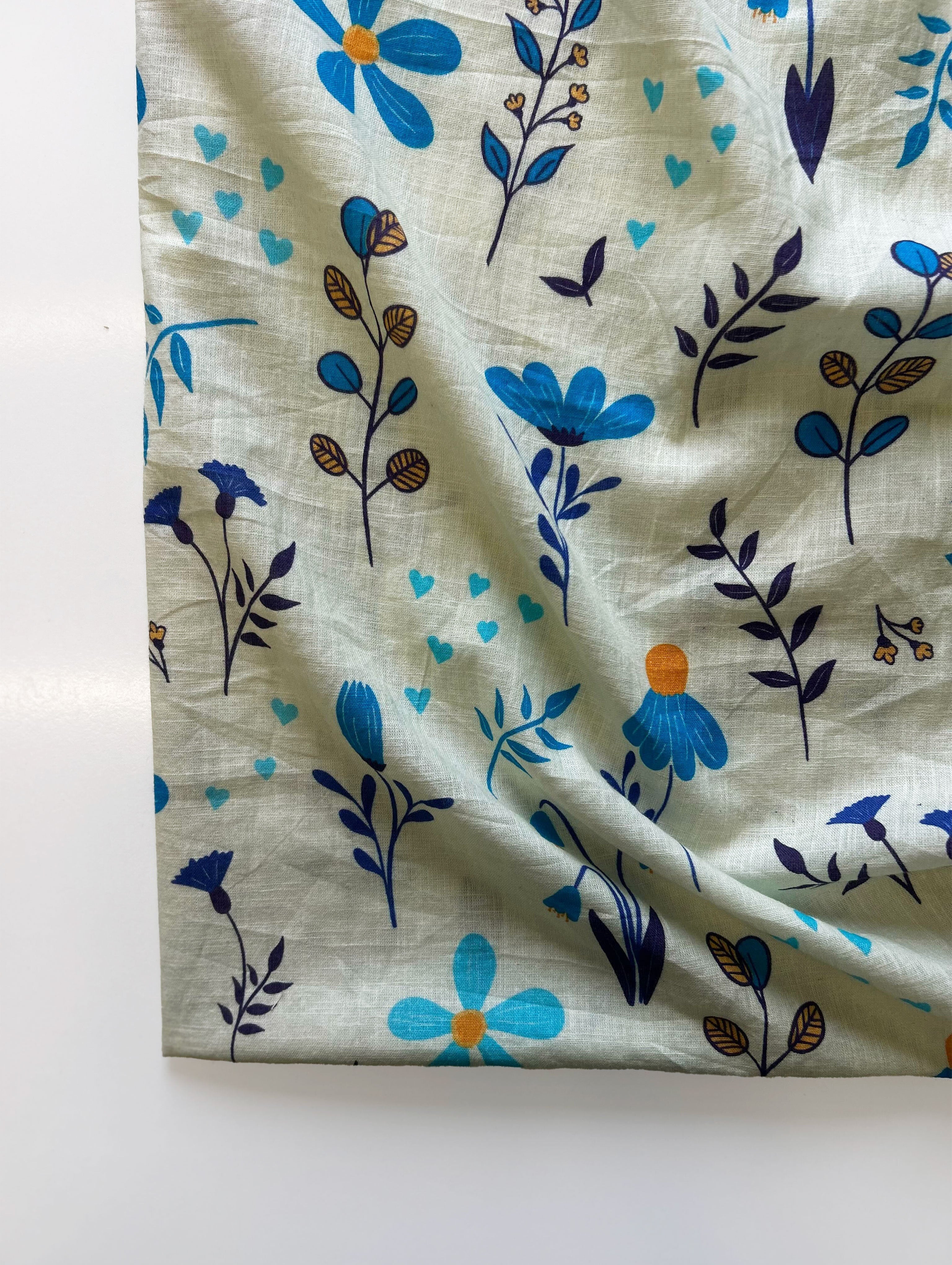 Digital Print 30s Double Sided Cotton Slub Fabric 58"