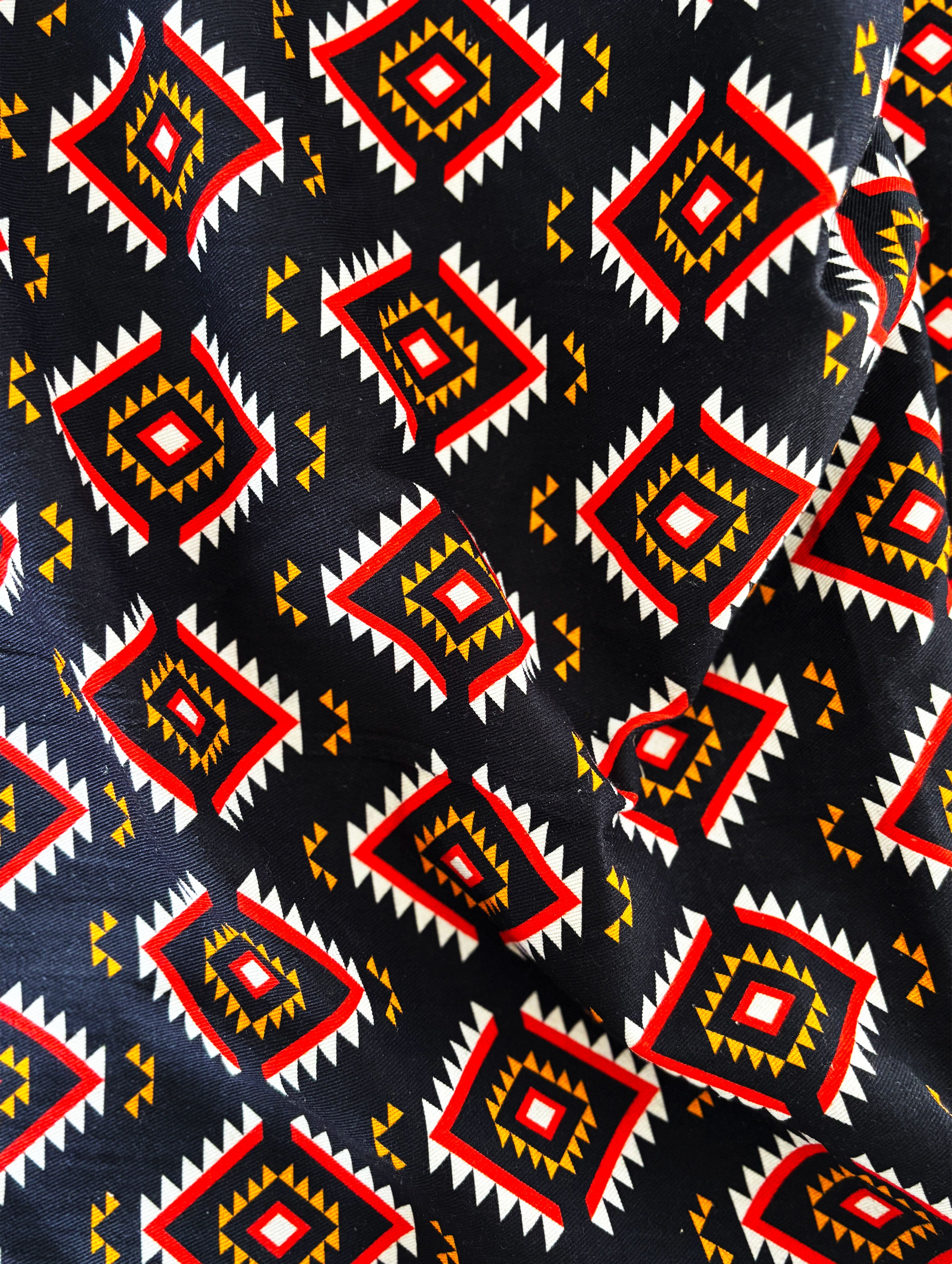 Digital Print 20s x 16s (108 x 56) Cotton Twill Fabric 60" (Ecru Denim)