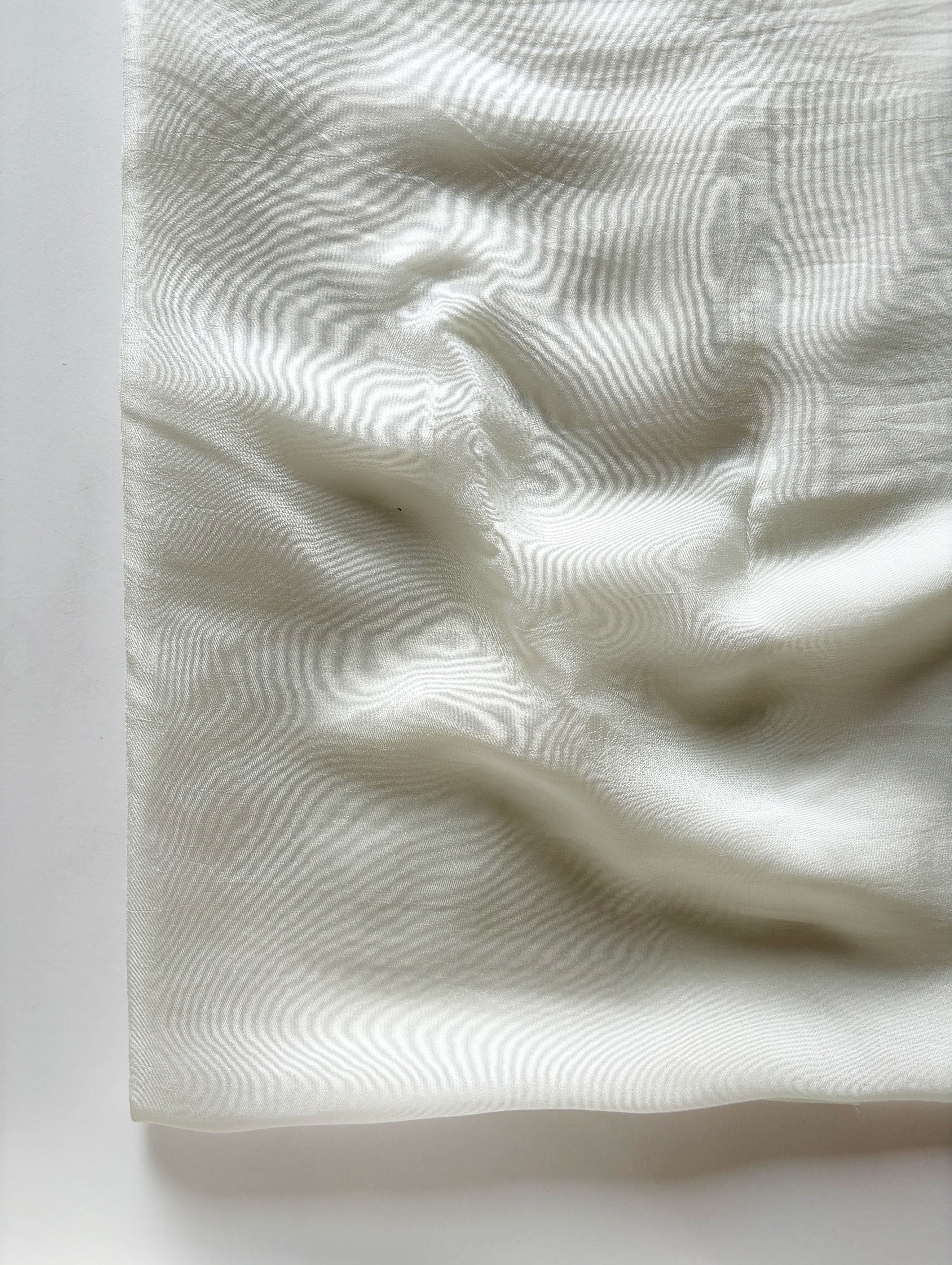 Bemberg Natural Crepe Fabric 56"