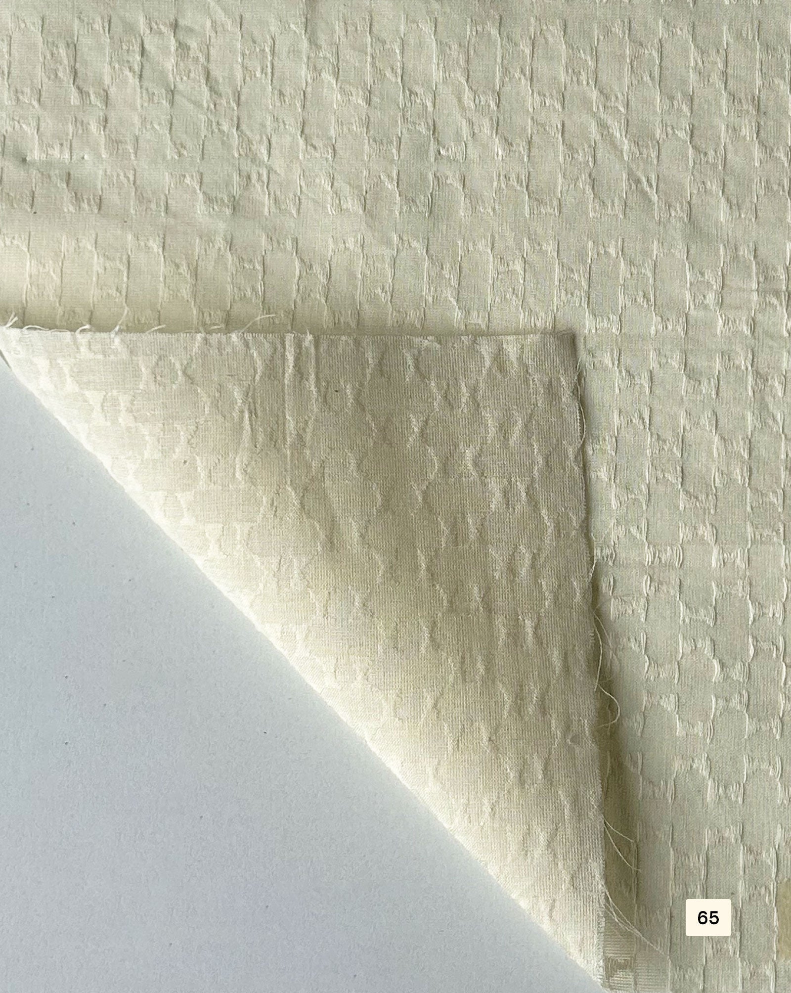 Greige Cotton Dobby fabric 48"