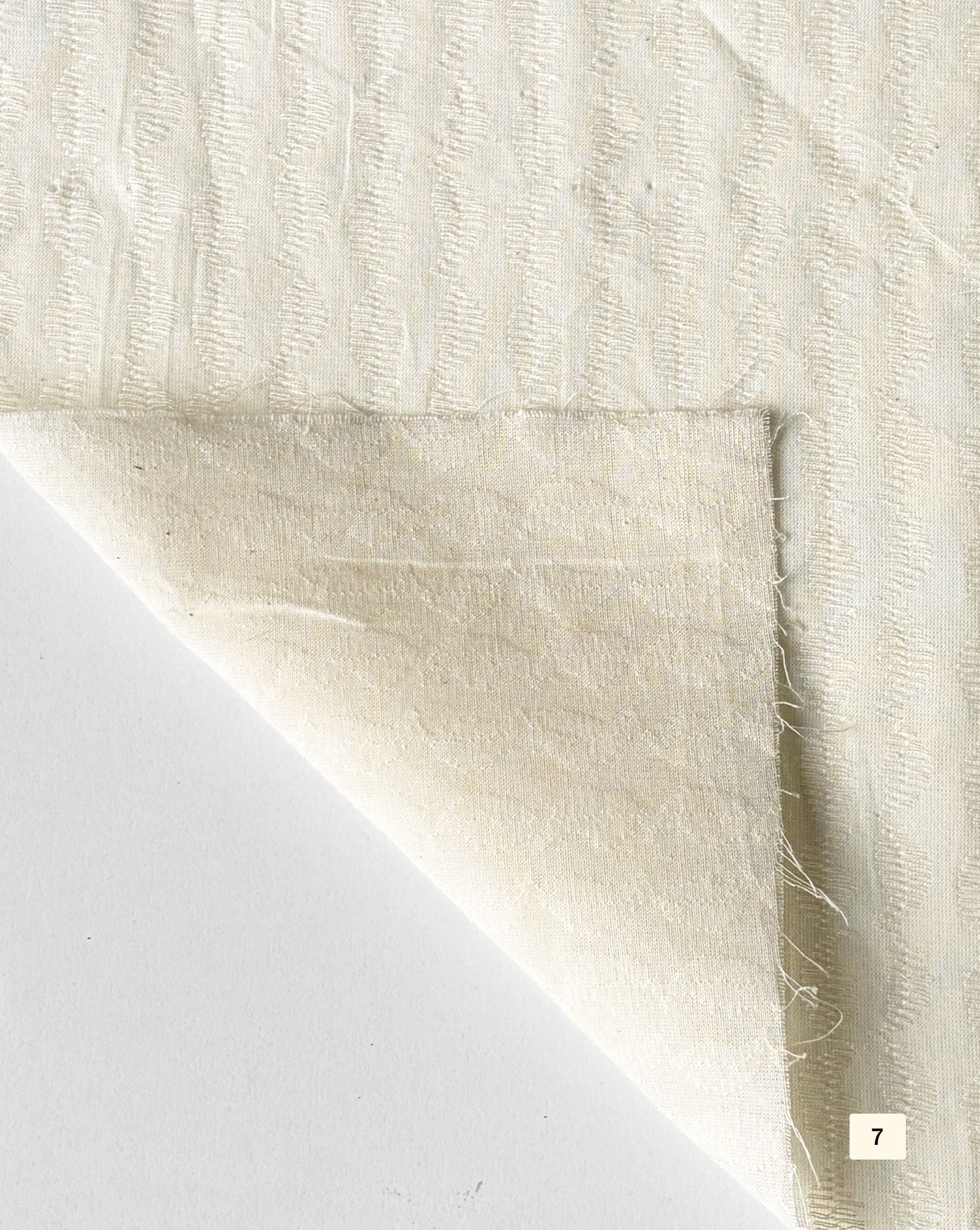 Greige Cotton Dobby fabric 48"