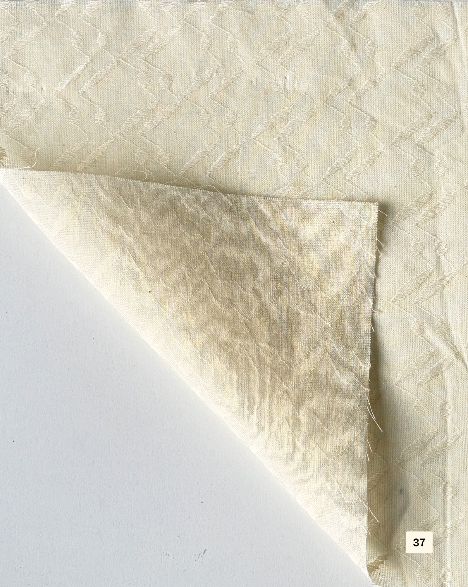 Greige Cotton Dobby fabric 48"