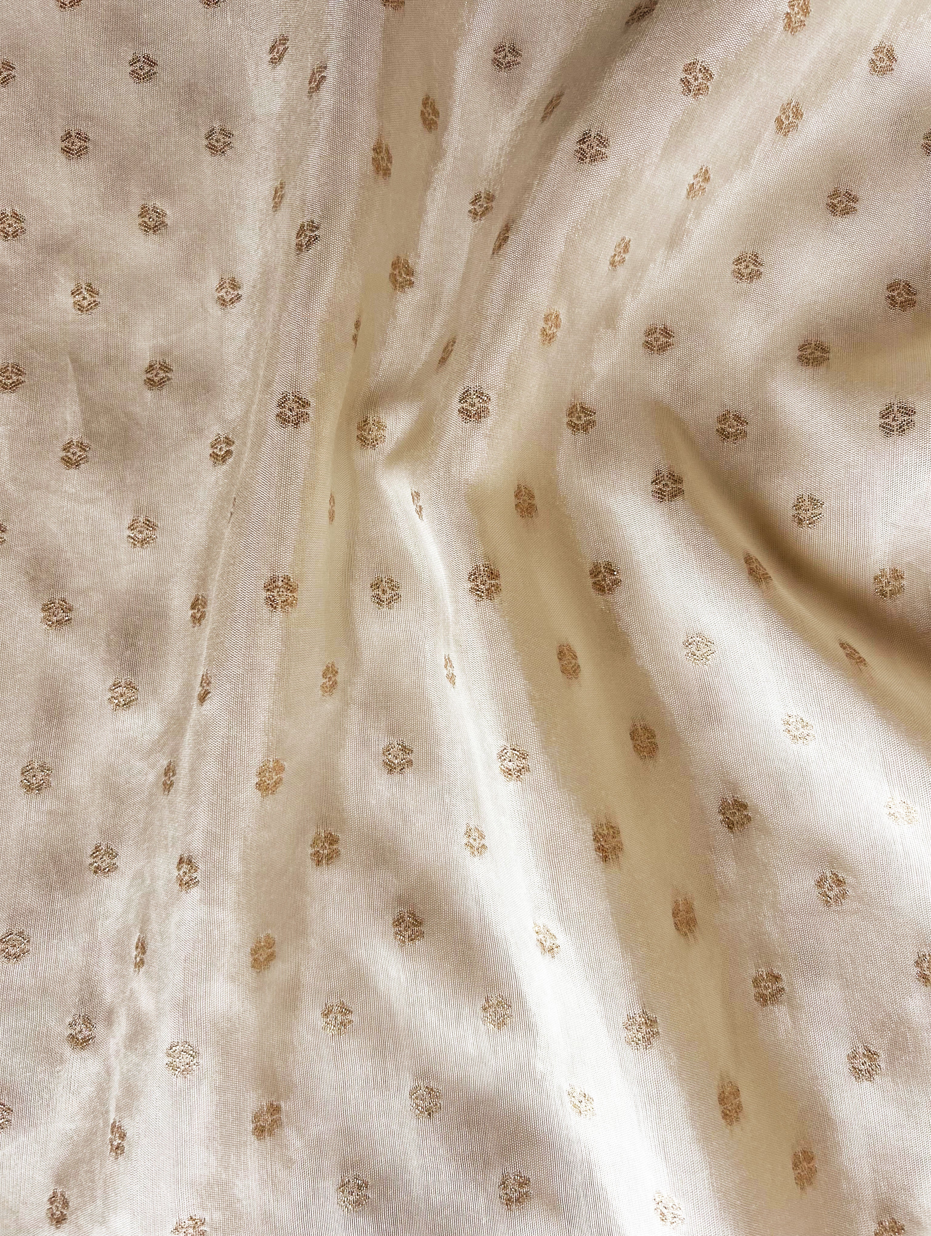 80 Gram Viscose Russian Booti Jacquard Fabric - ( Swatch 10x12" )