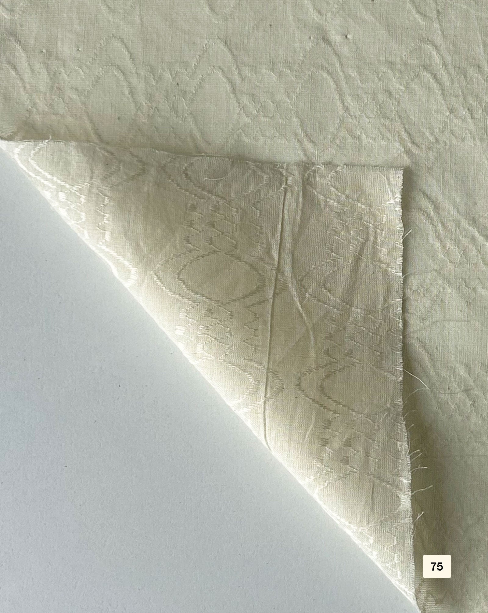 Greige Cotton Dobby fabric 48"
