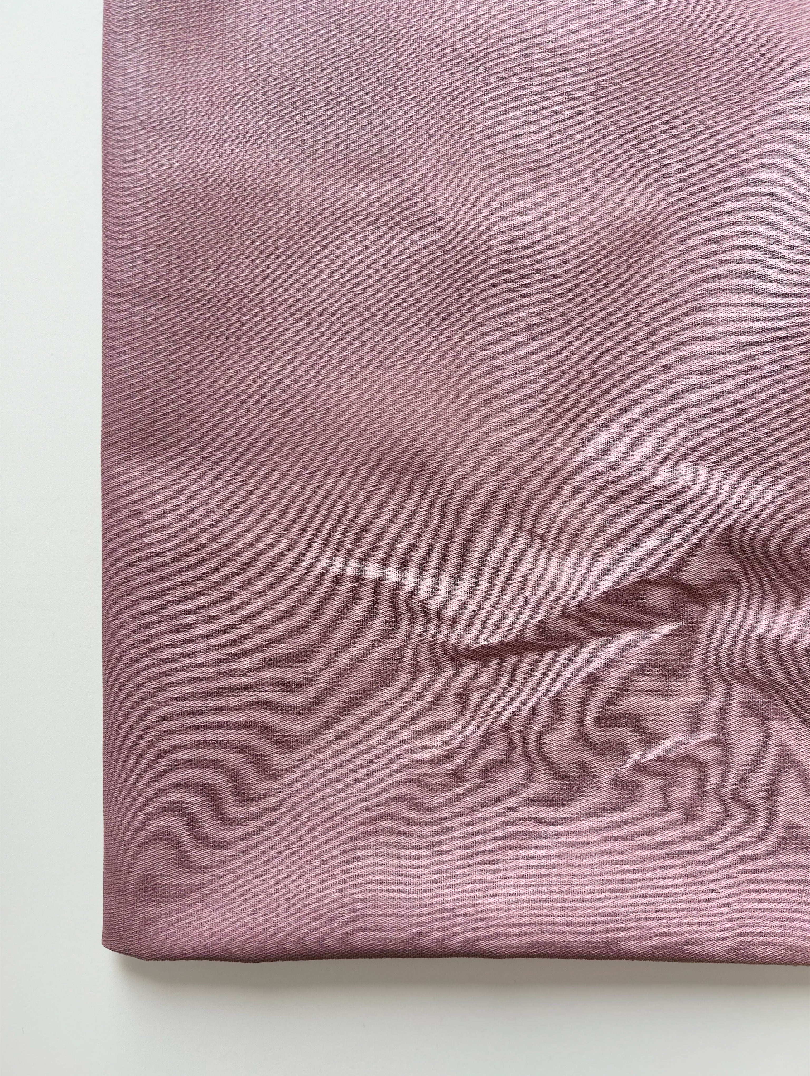 Pink Cotton Dobby Mill Dyed Fabric 57"