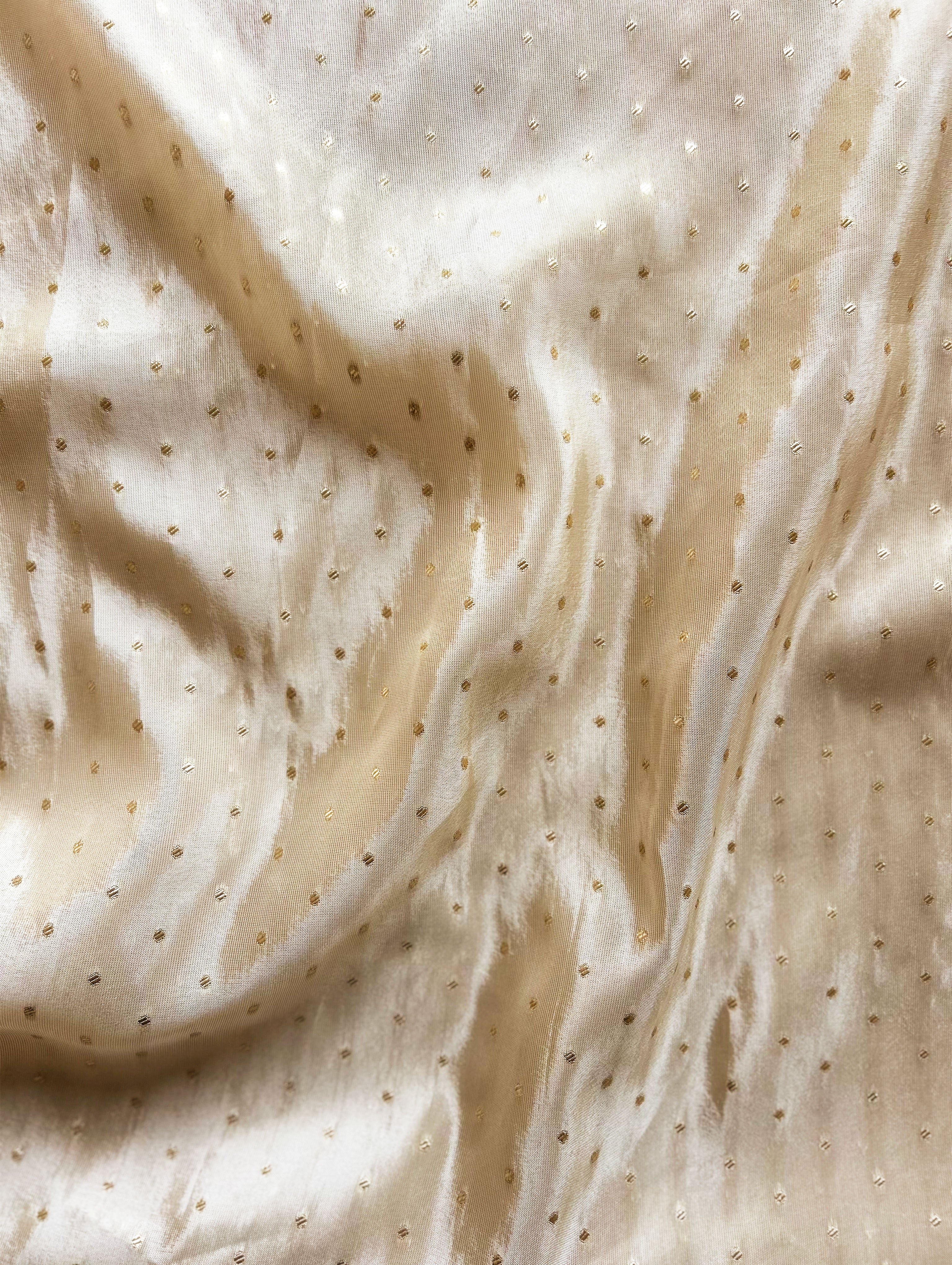 60 Gram Viscose HO Tissue Silk Booti Jacquard Fabric