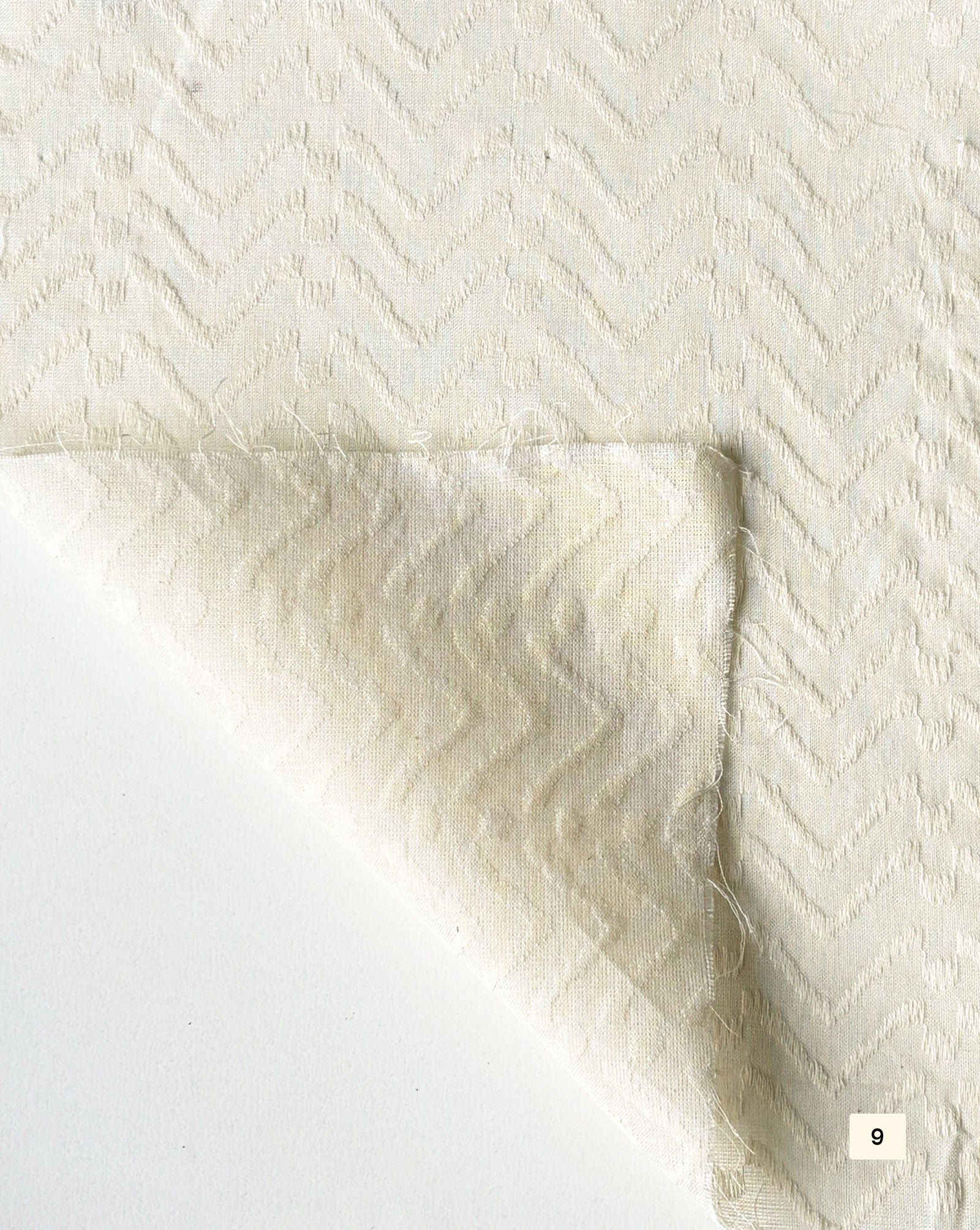 Greige Cotton Dobby fabric 48"