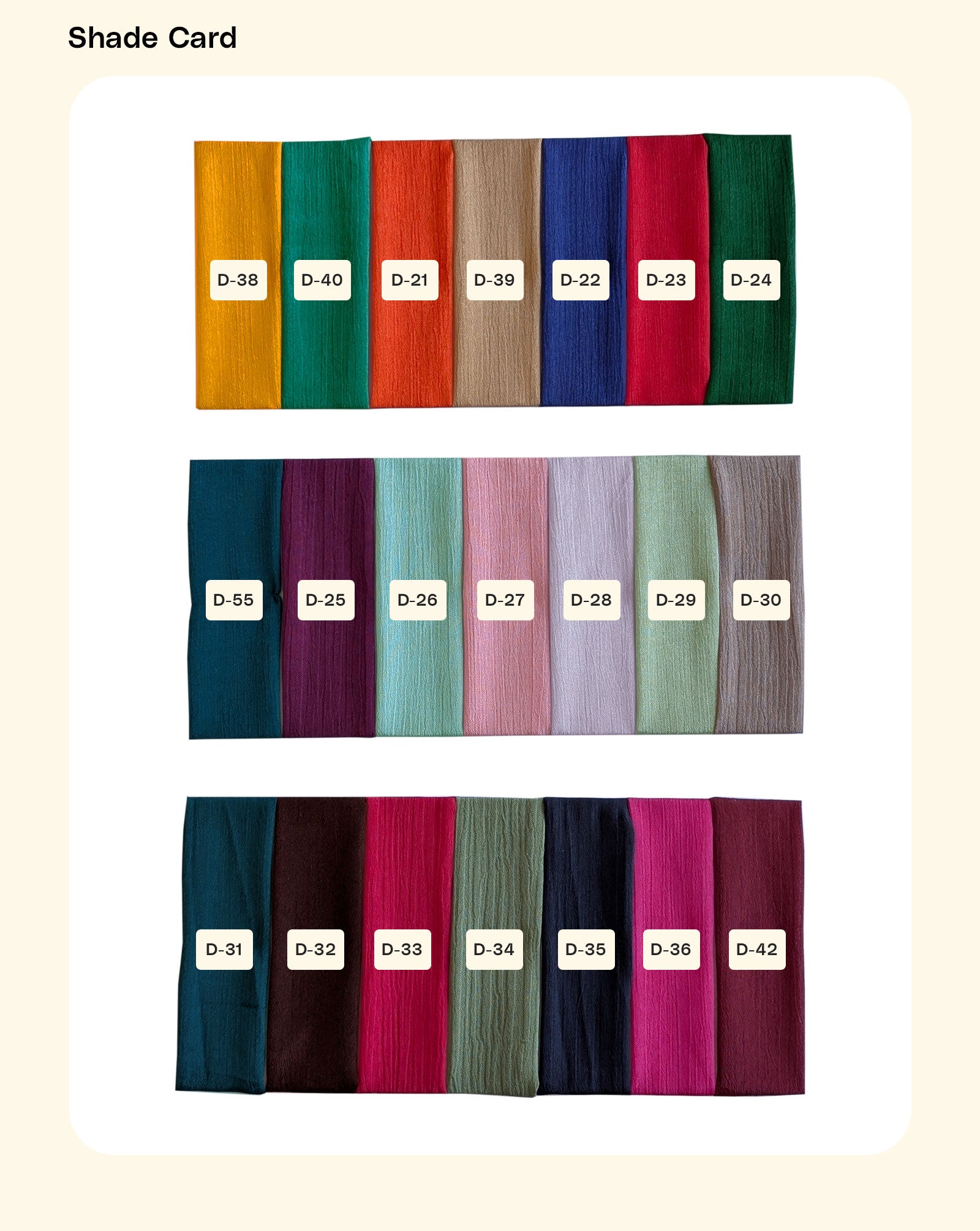 Poly Chinnon Chiffon Fabric 43" - 7 kg