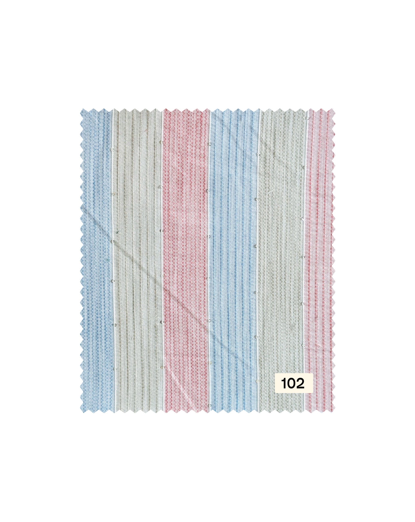 Loom Textured Blended Viscose Sequins Yarn Dyed Fabric 60"