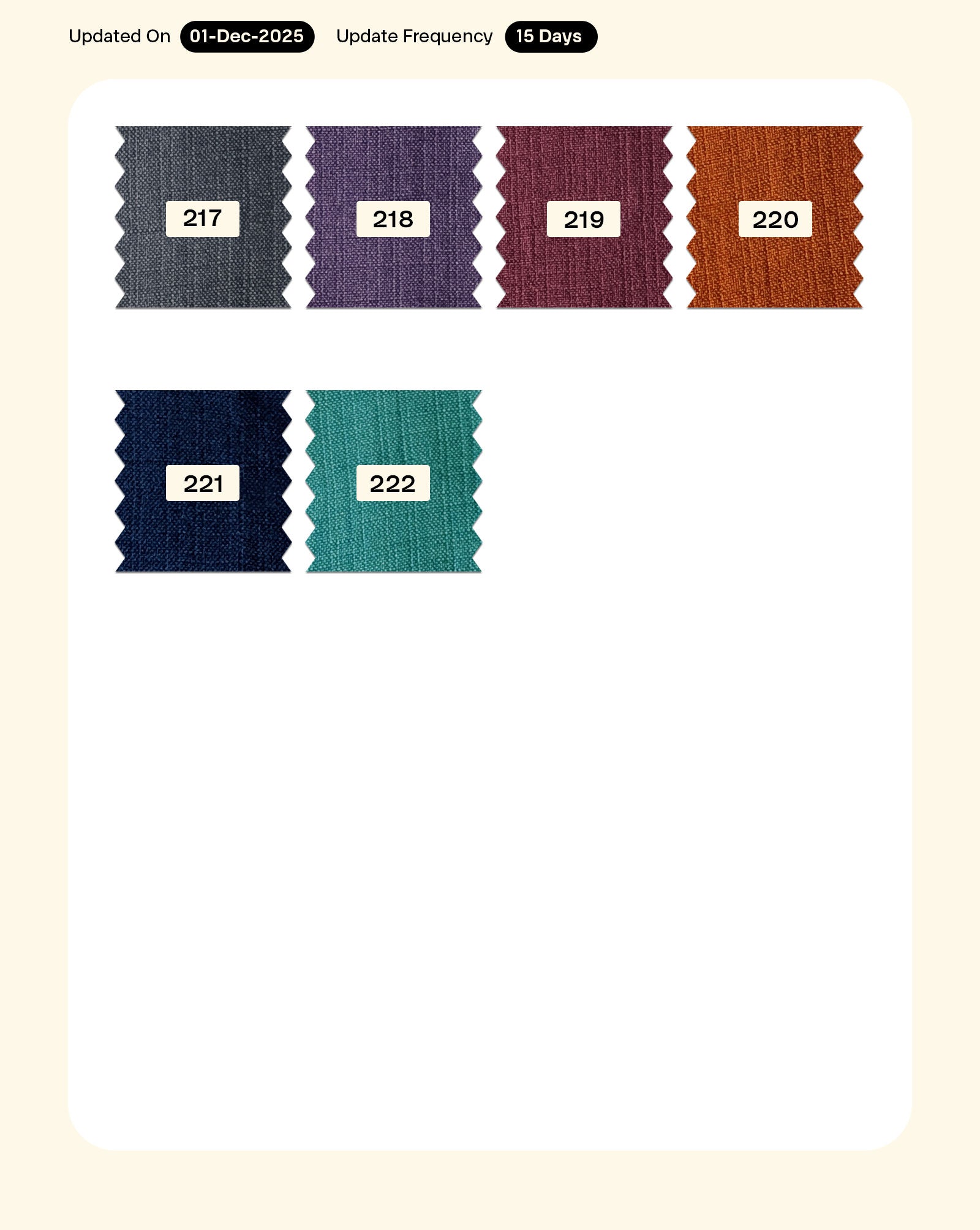 Poly Single Sided Slub Mill Dyed Fabric (Irish Linen) - 27 kg