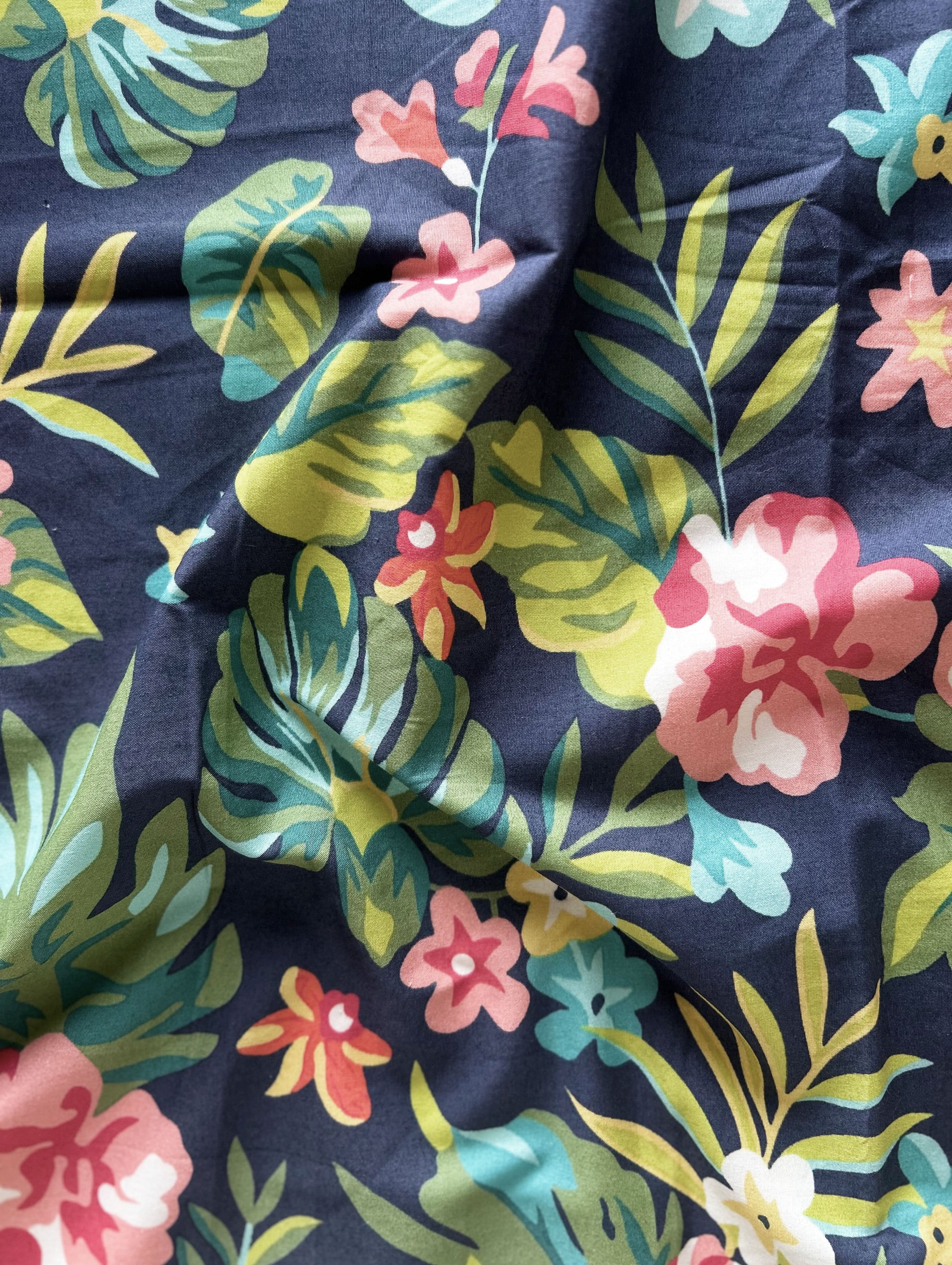 Digital Print 40s (132 x 72) Cotton Poplin Fabric 58"