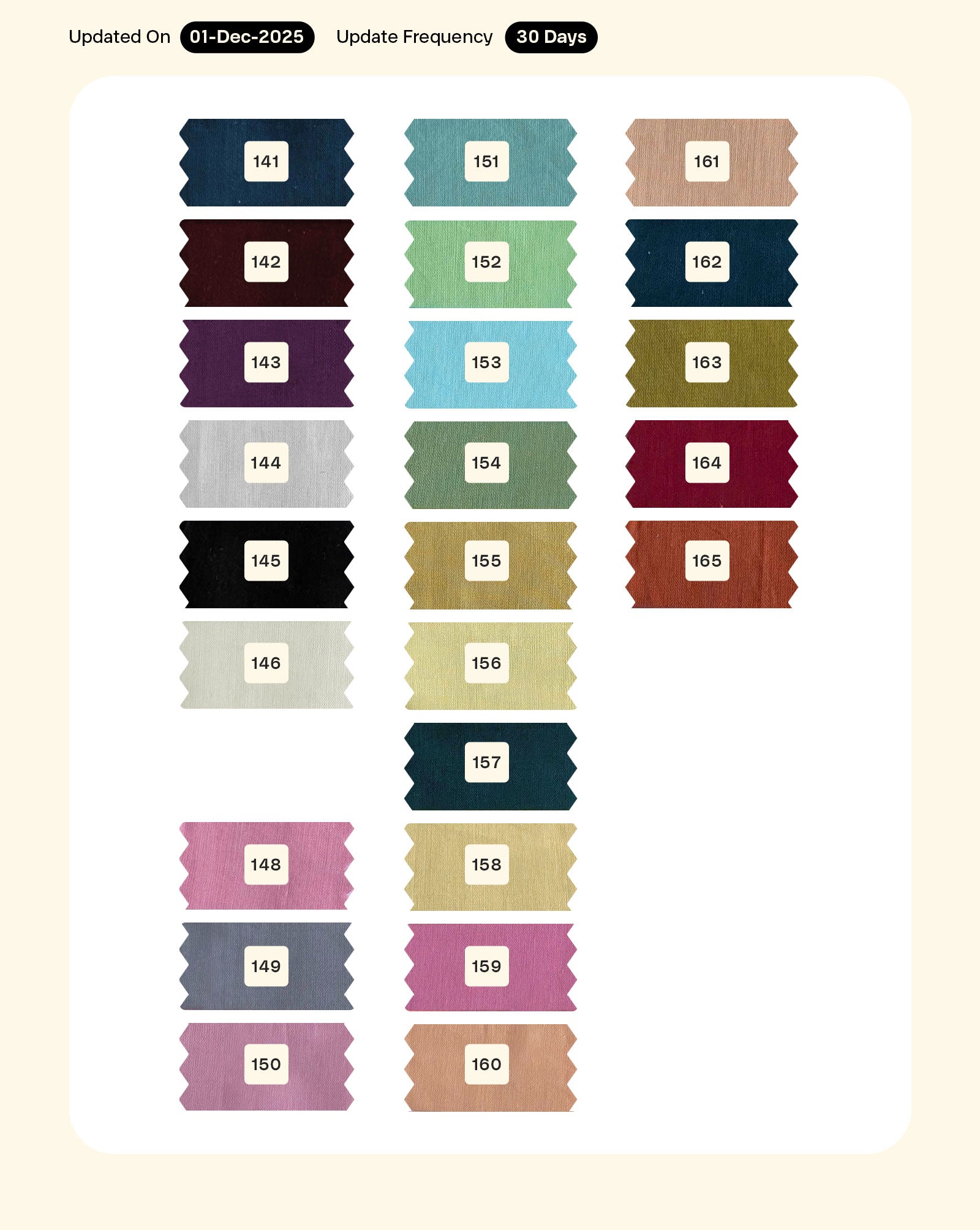 60s Cotton Cambric Mill Dyed Fabric