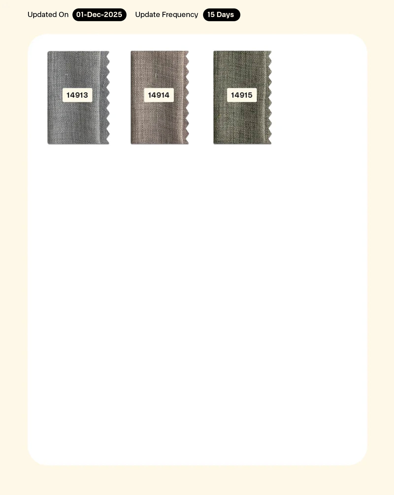 Poly Slub Fabric 58" - 19 kg