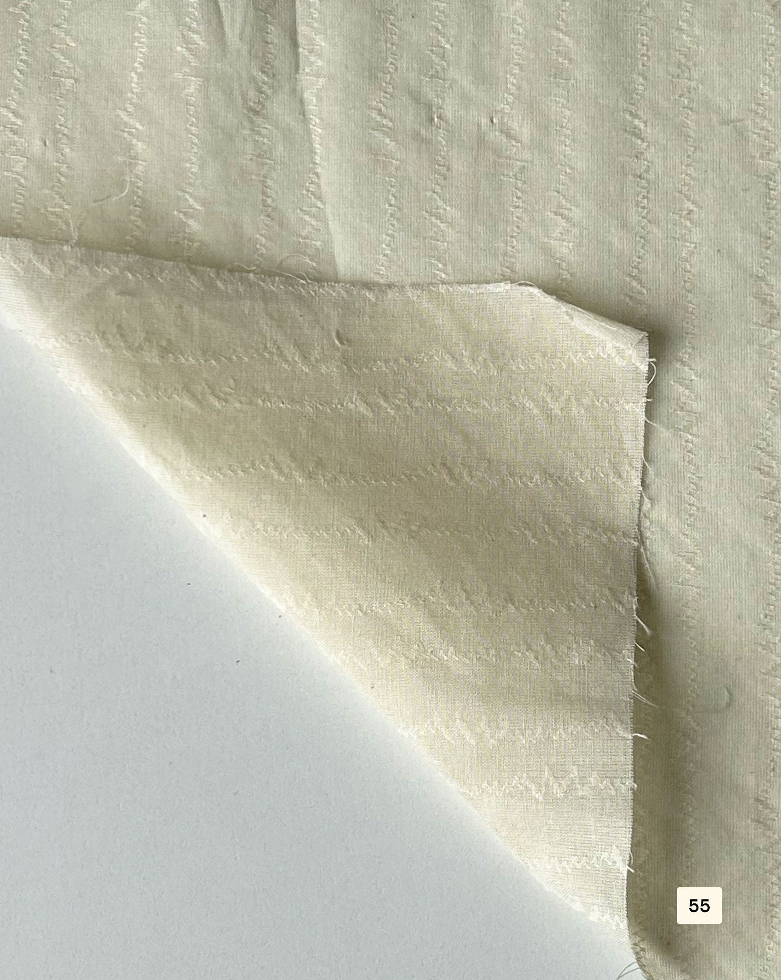Greige Cotton Dobby fabric 48"
