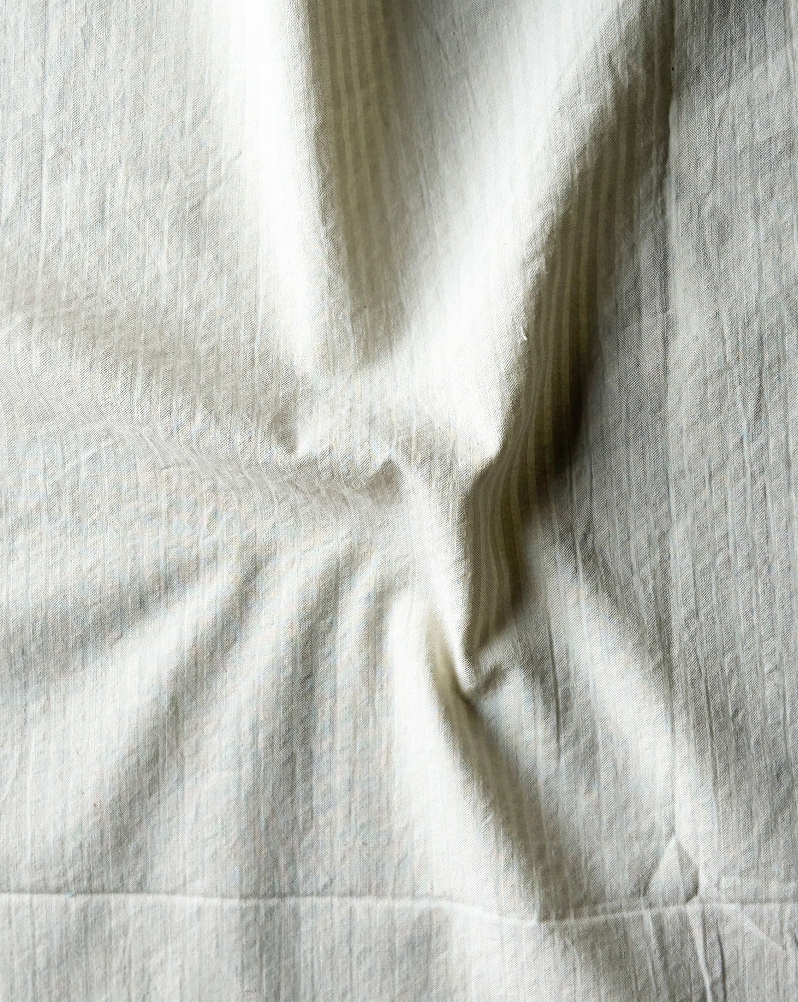 Off White Stripe Yarn Dyed Seersucker Fabric 56"