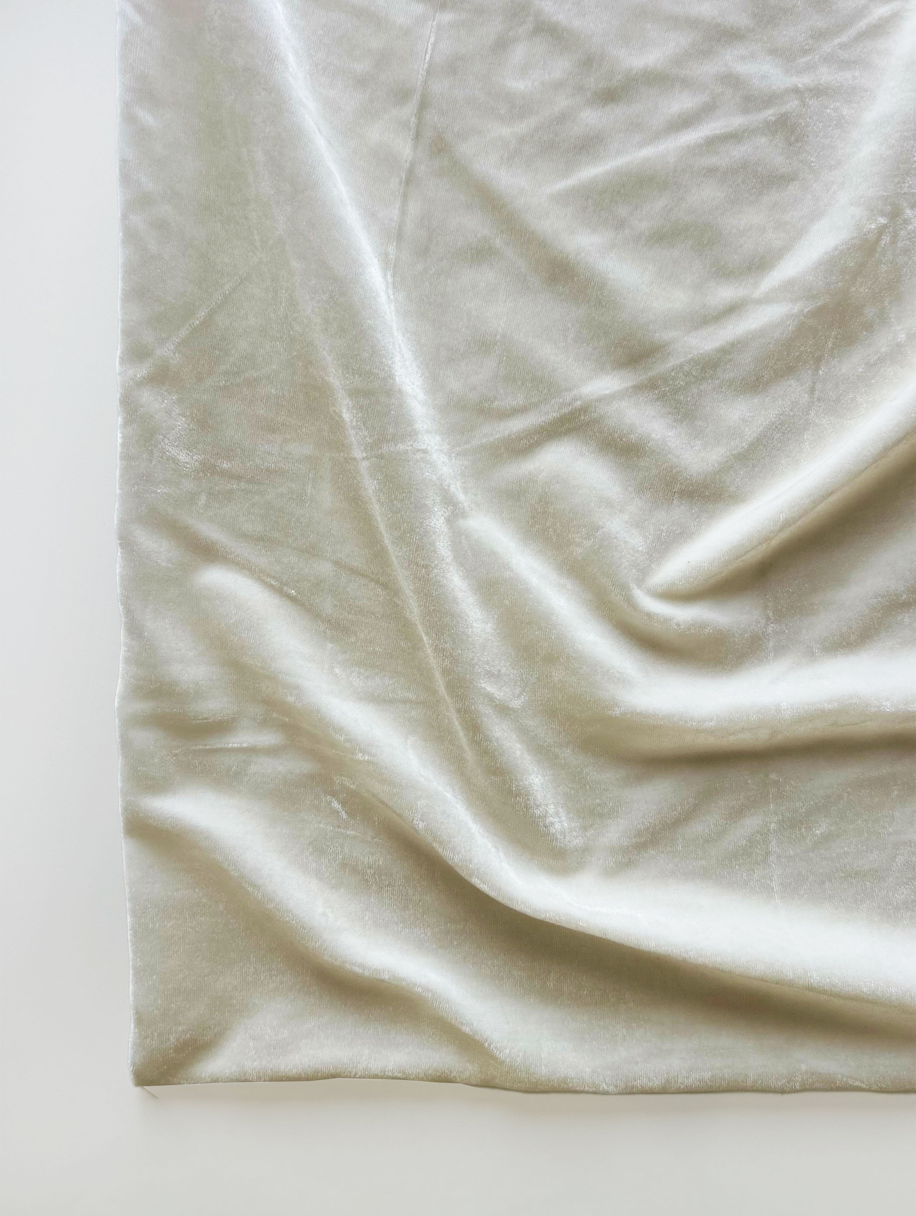165 Gram Viscose Nylon Velvet Fabric ( Swatch 10x12" )