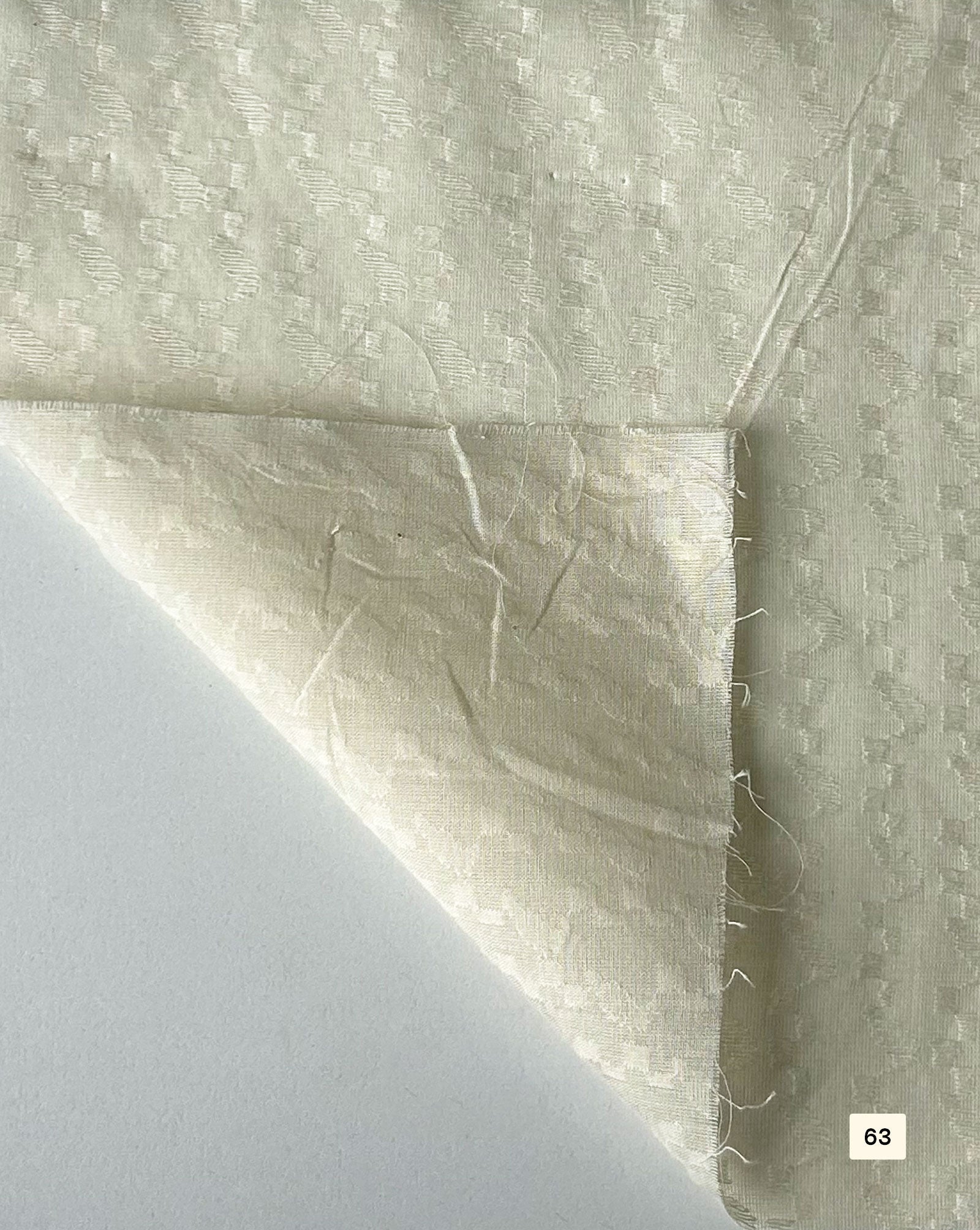 Greige Cotton Dobby fabric 48"