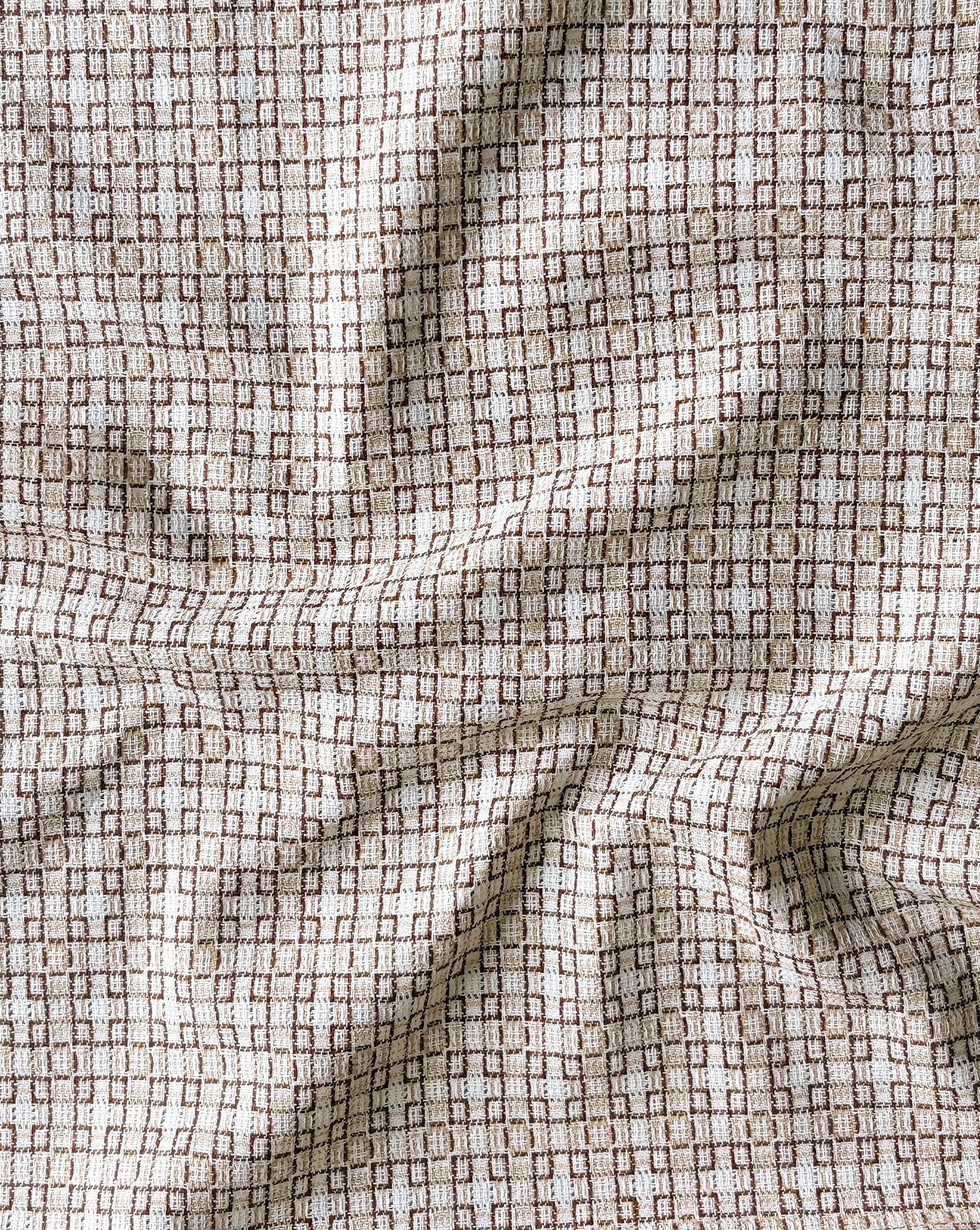 Cotton Yarn Dyed Dobby Fabric 56"
