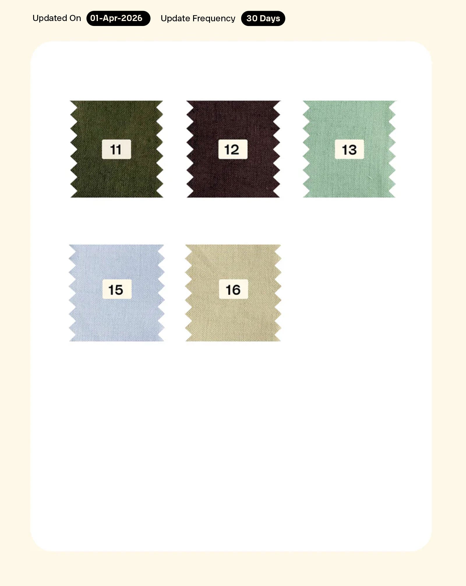 LENZING邃｢ Modal Linen Plain Mill Dyed Fabric 58"