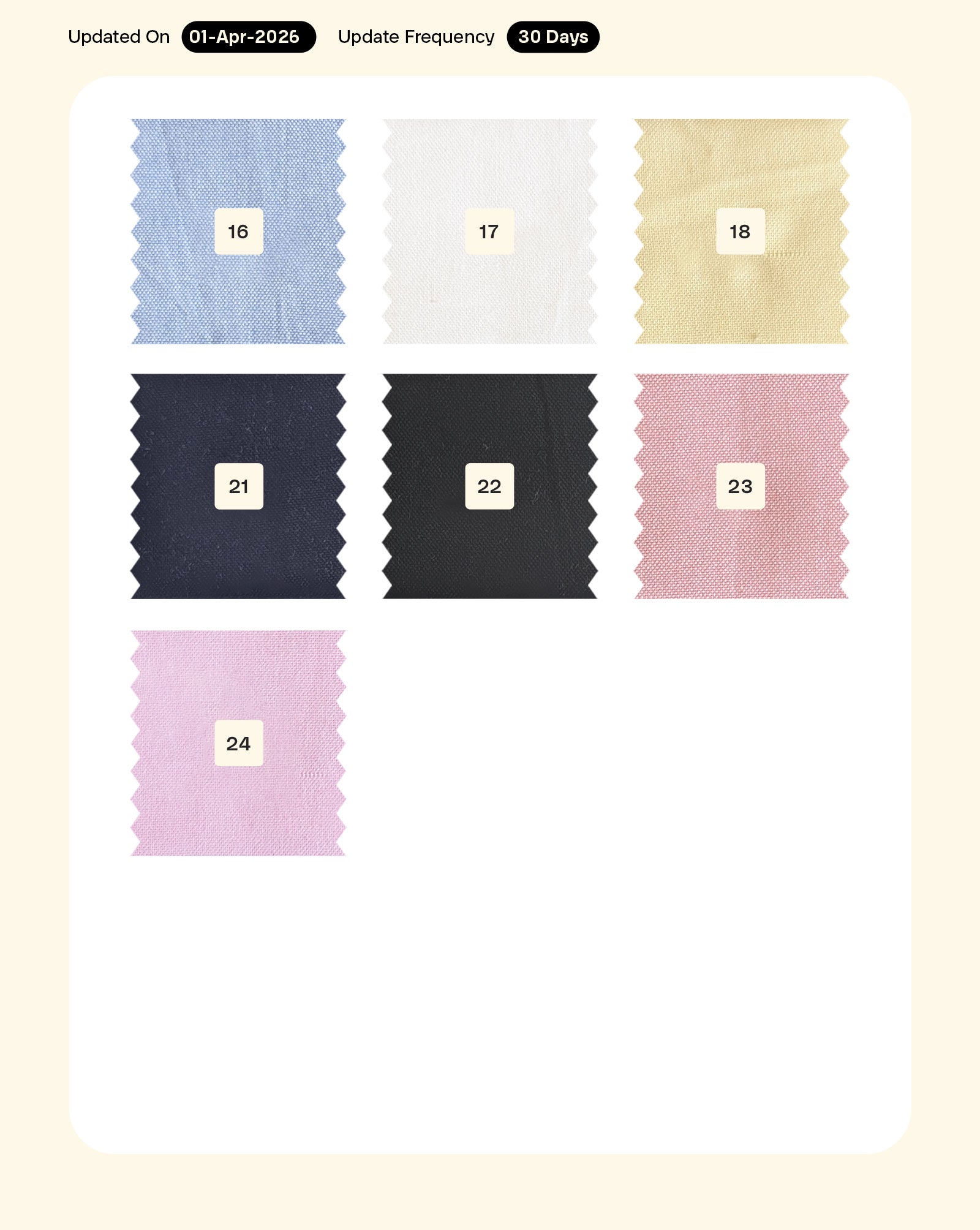 Cotton Oxford Yarn Dyed Fabric 57"