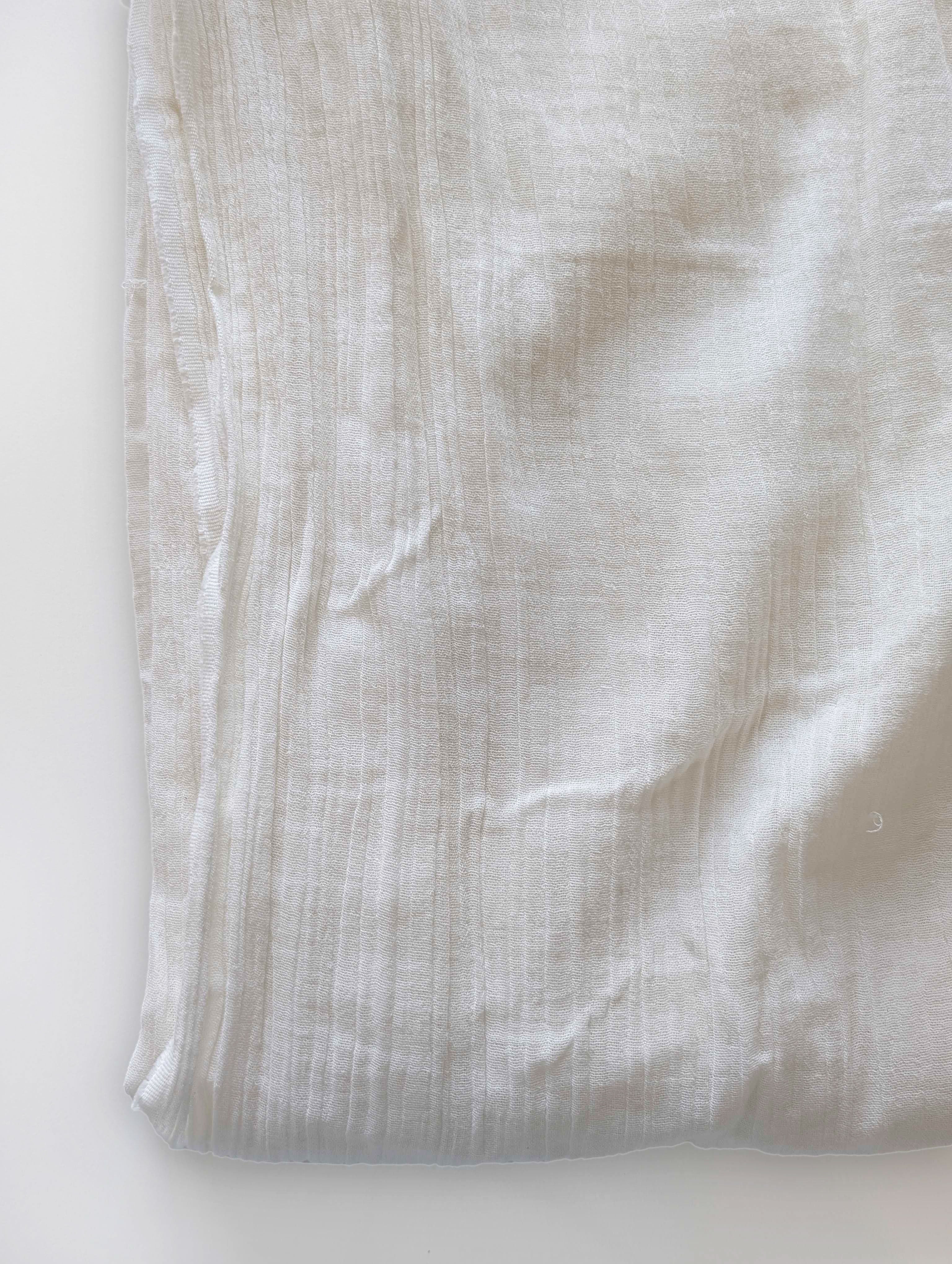 Double Cloth Wrinkle Cotton Fabric 40"