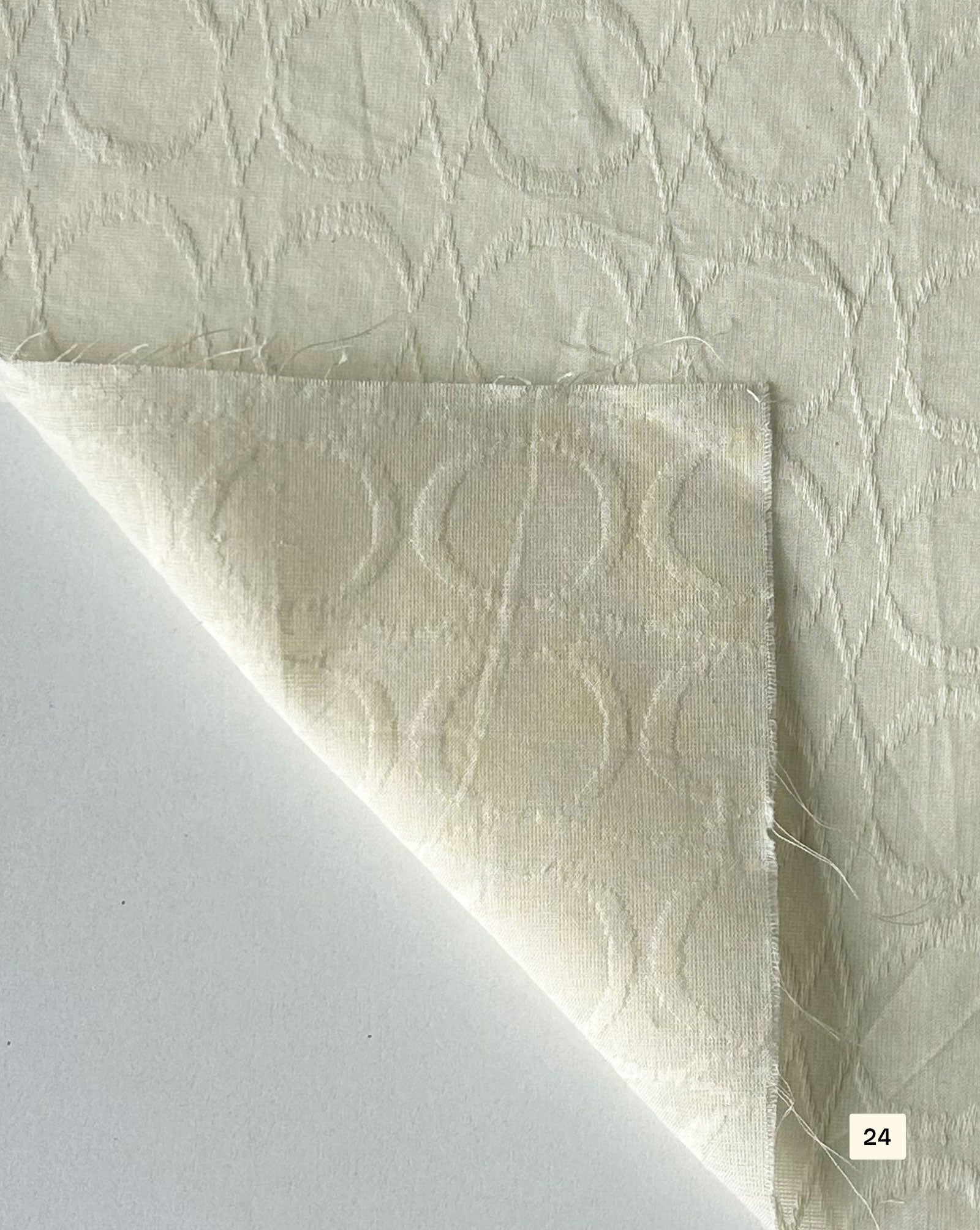 Greige Cotton Dobby fabric 48"