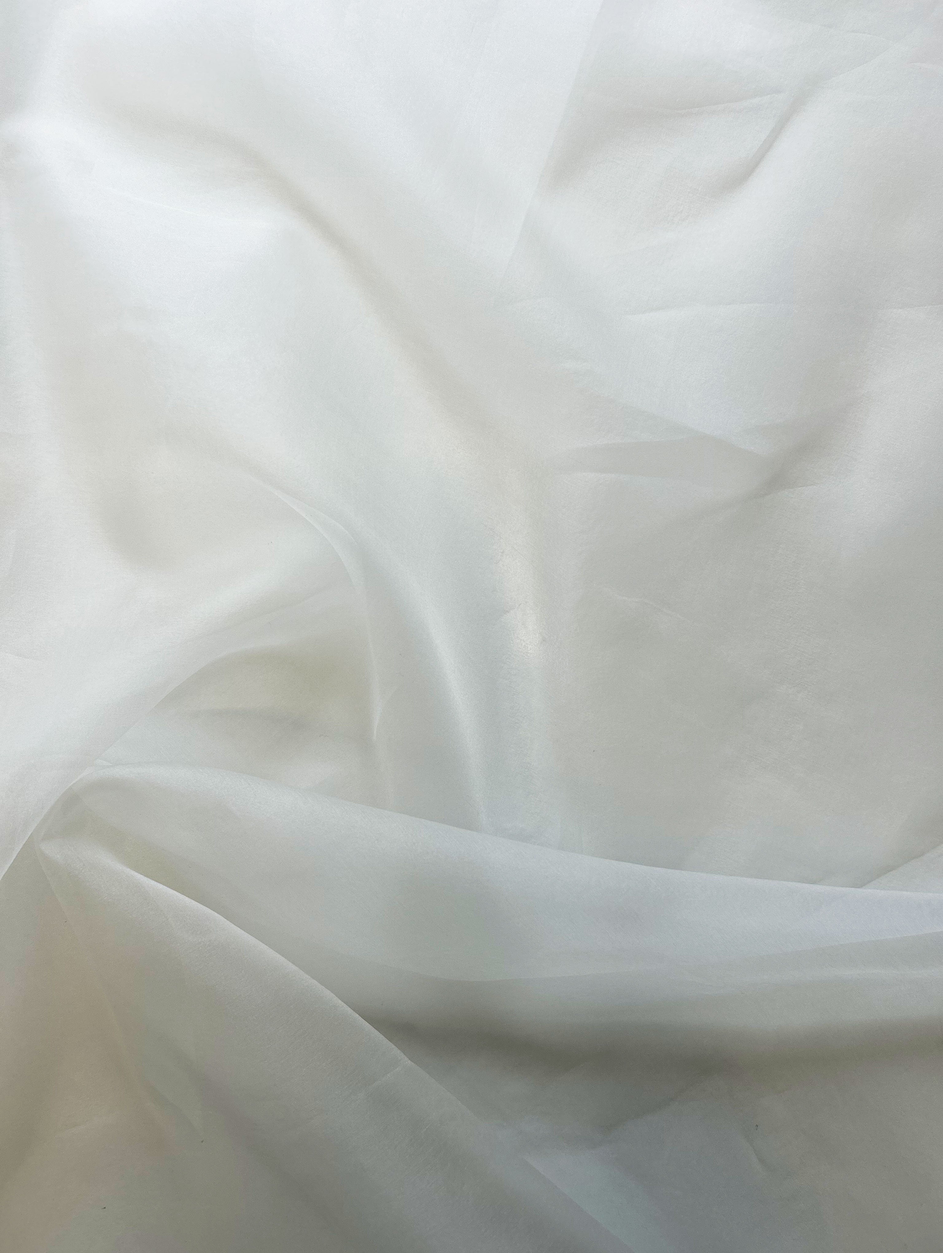 20 Gram Organza Silk Plain Fabric