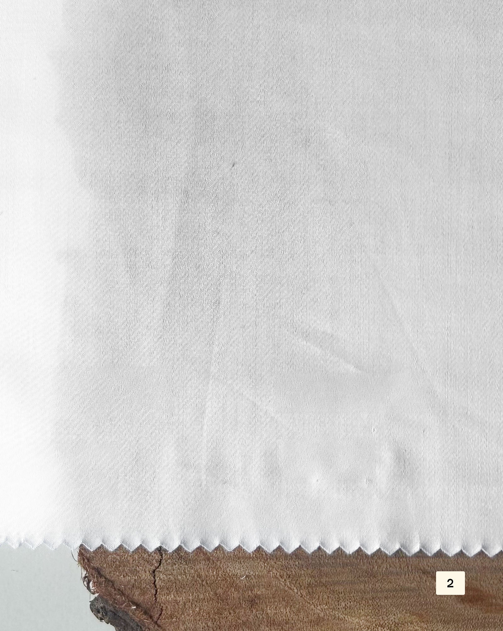 60s*50s Cotton Satin White Fabric 58"